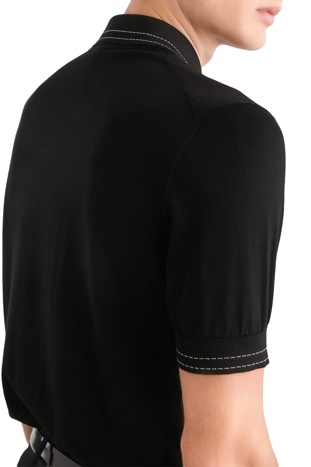 DOLCE & GABBANA Maglia polo in seta