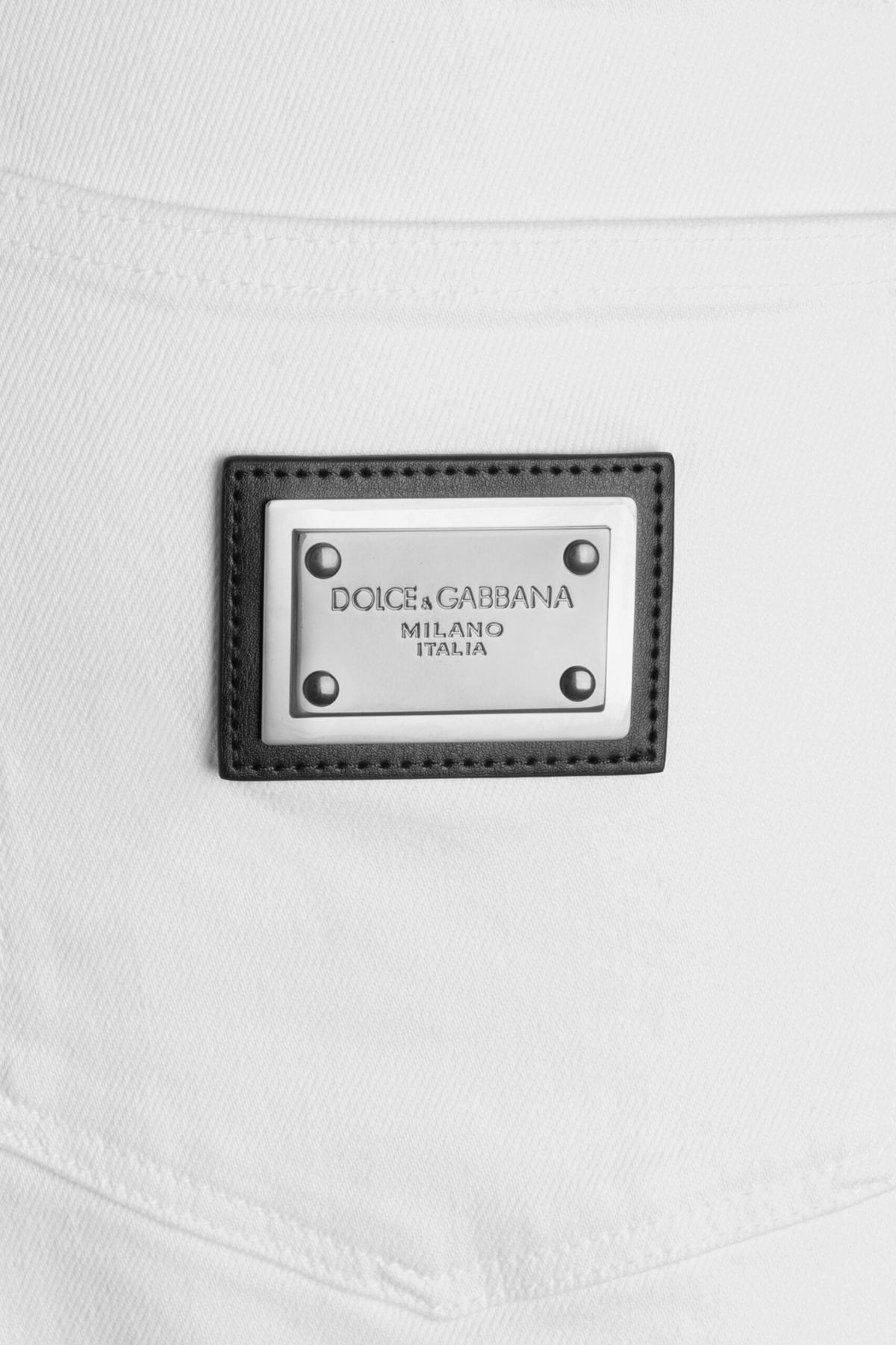 DOLCE & GABBANA Weiße Hose