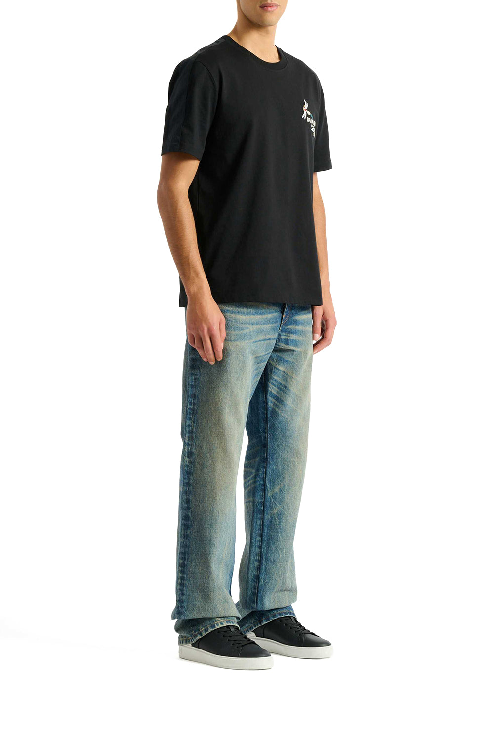 BALMAIN T-shirt Balmain Insect ricamata