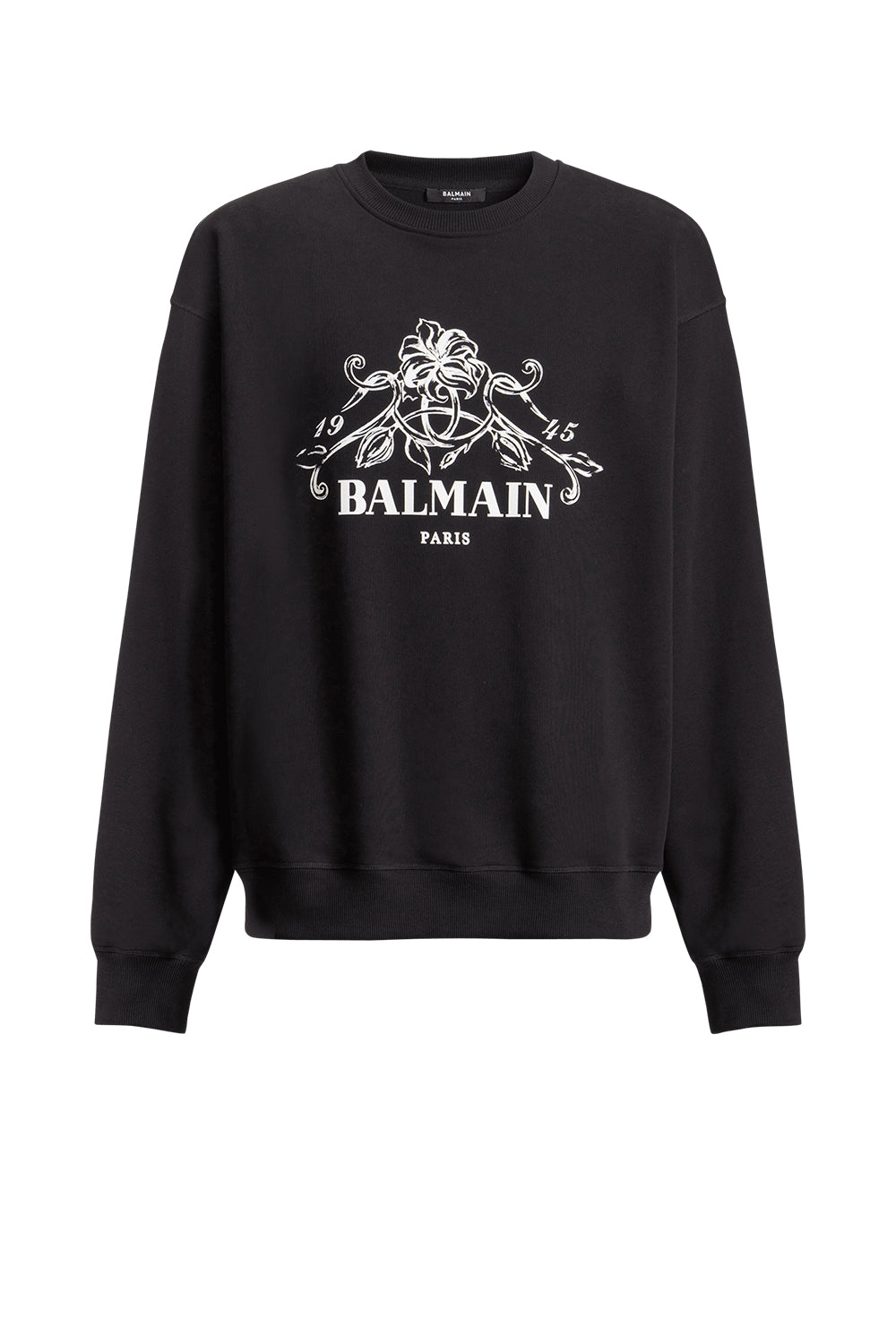 BALMAIN Felpa Balmain Vine con stampa