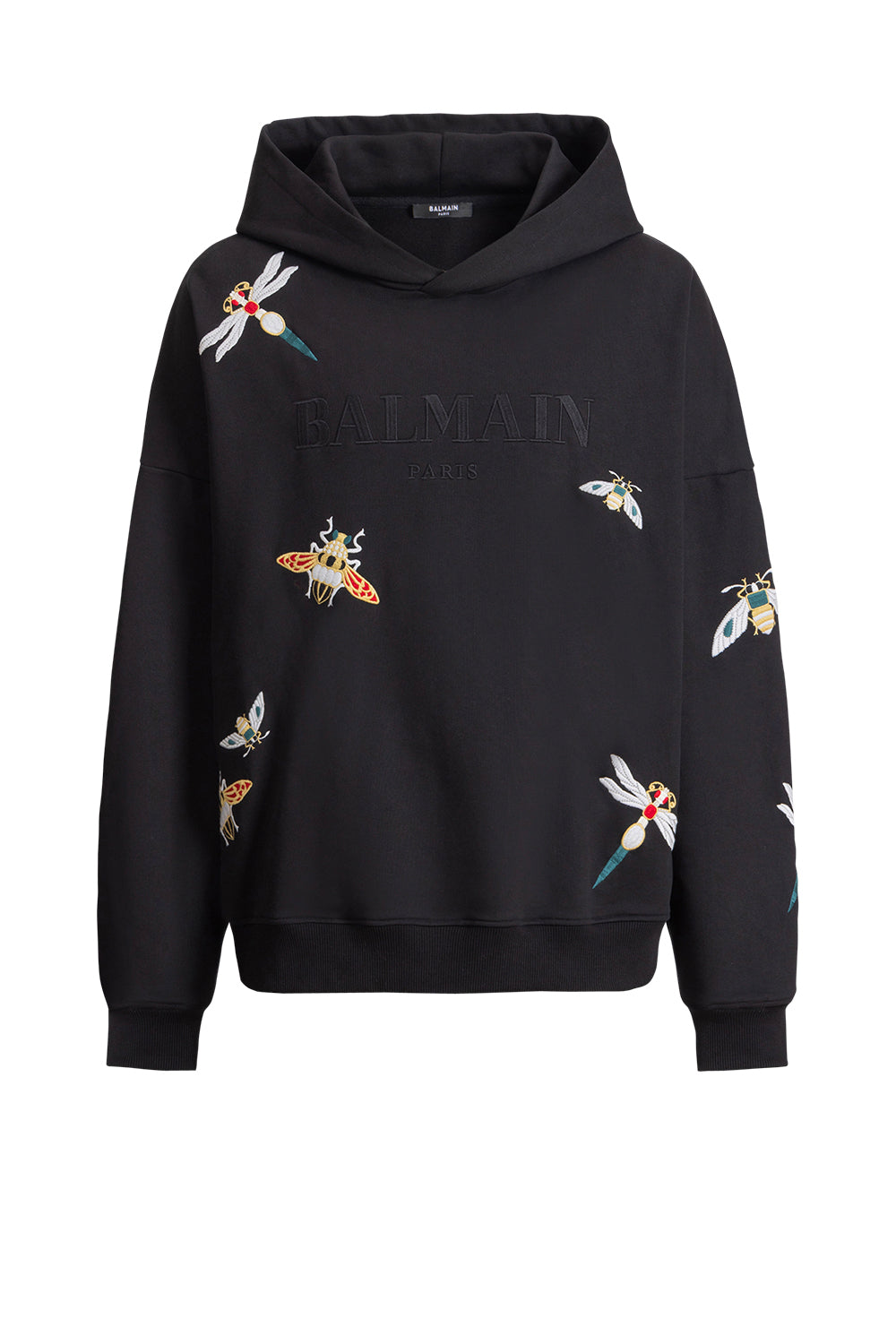 BALMAIN Felpa con cappuccio Balmain Insect ricamata