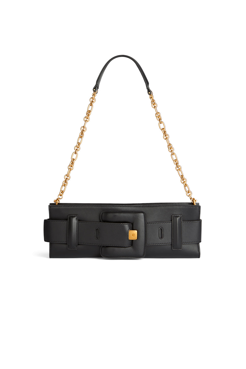 BALMAIN Pochette Anthem in pelle liscia