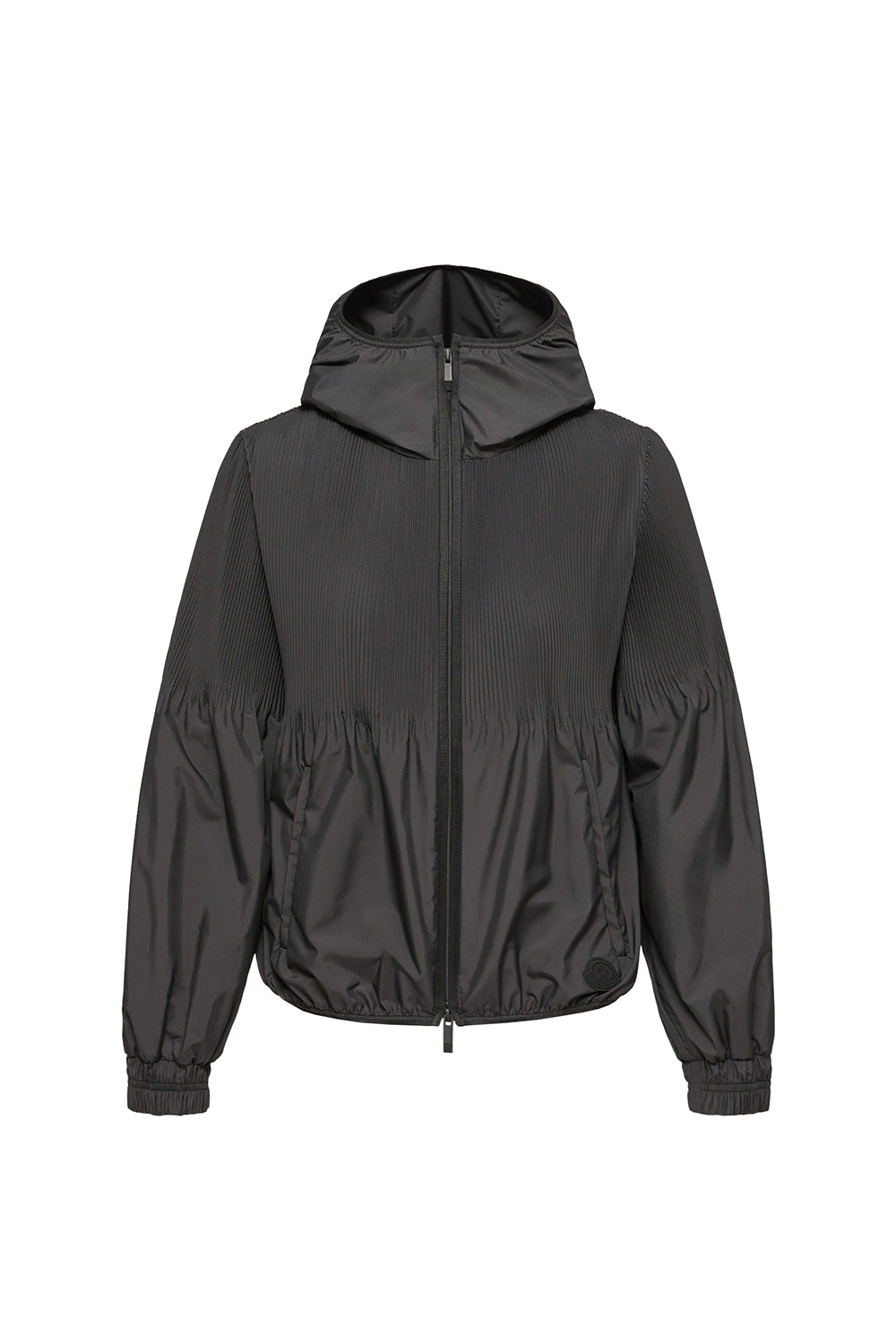 MONCLER Giacca Anemone con cappuccio e pieghe