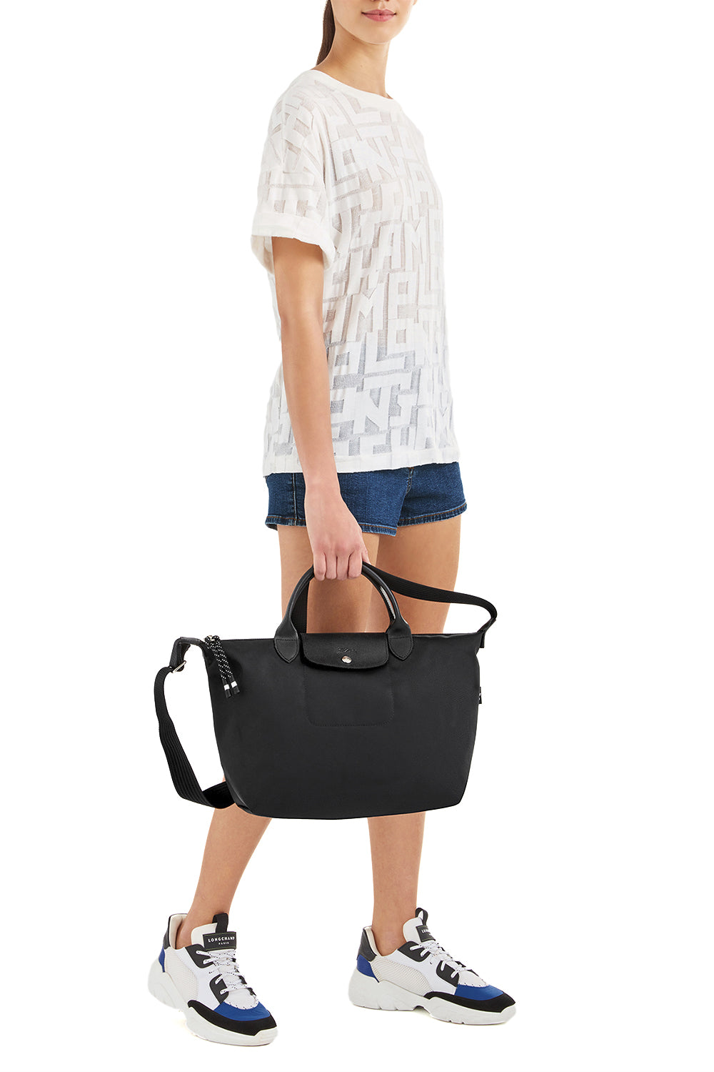 LONGCHAMP Borsa con manico L Le Pliage Energy