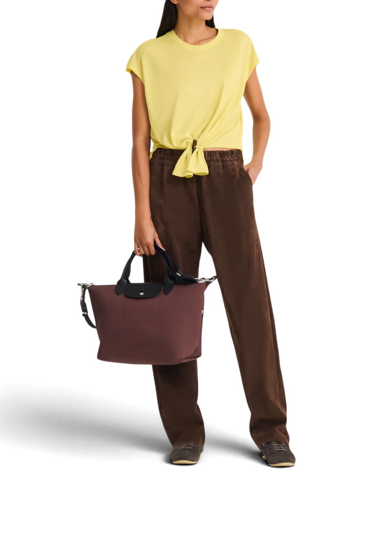 LONGCHAMP Borsa con manico L Le Pliage Energy – CACAO