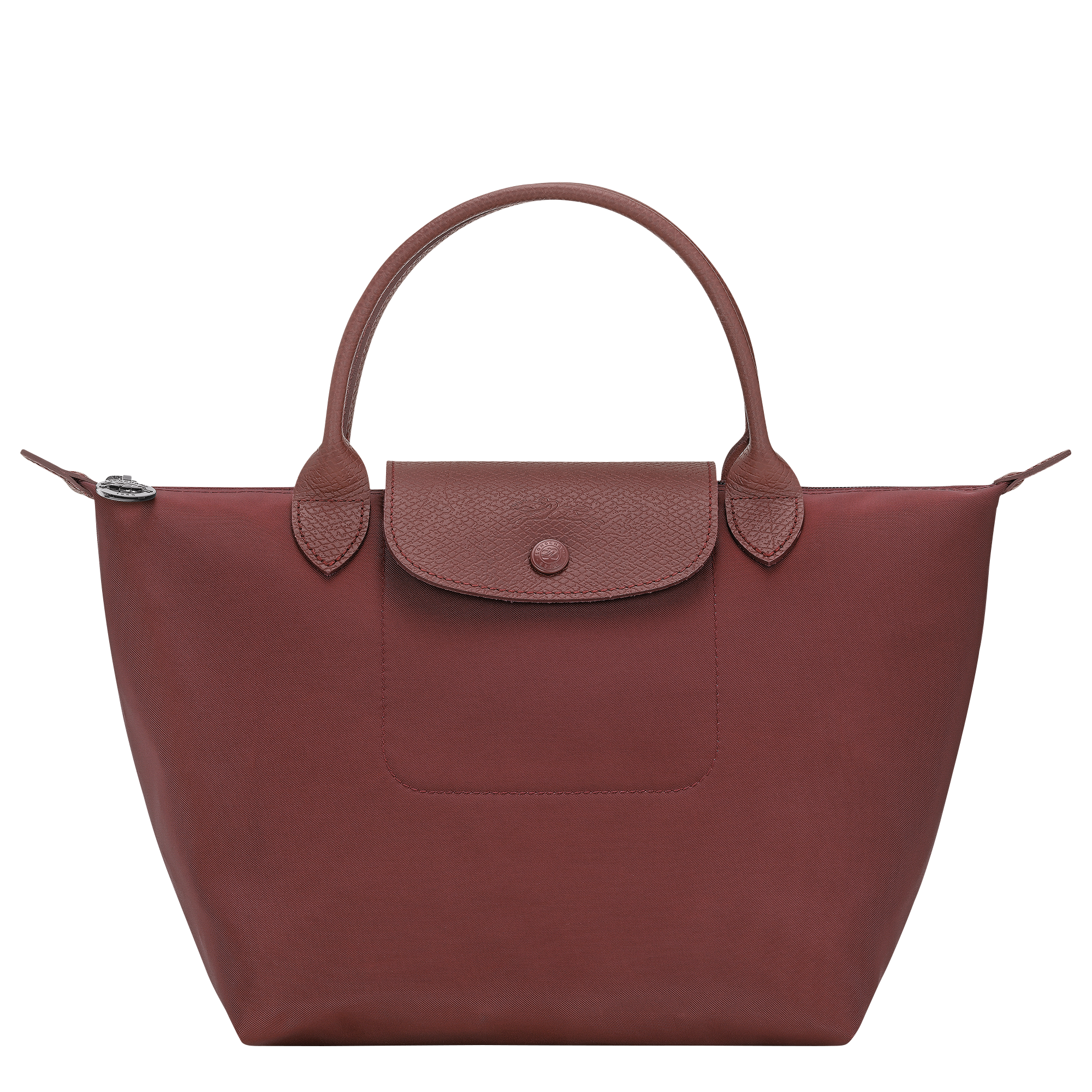 LONGCHAMP Borsa compatta 23×22×14 cm in tela riciclata, leggera 196 g, ideale per chi cerca stile sostenibile