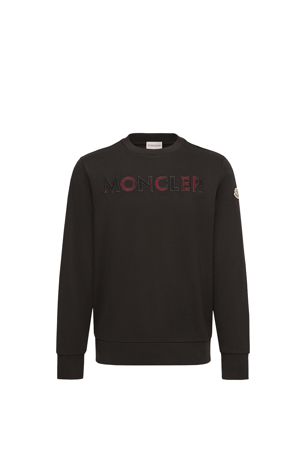 MONCLER Felpa in misto cotone con logo