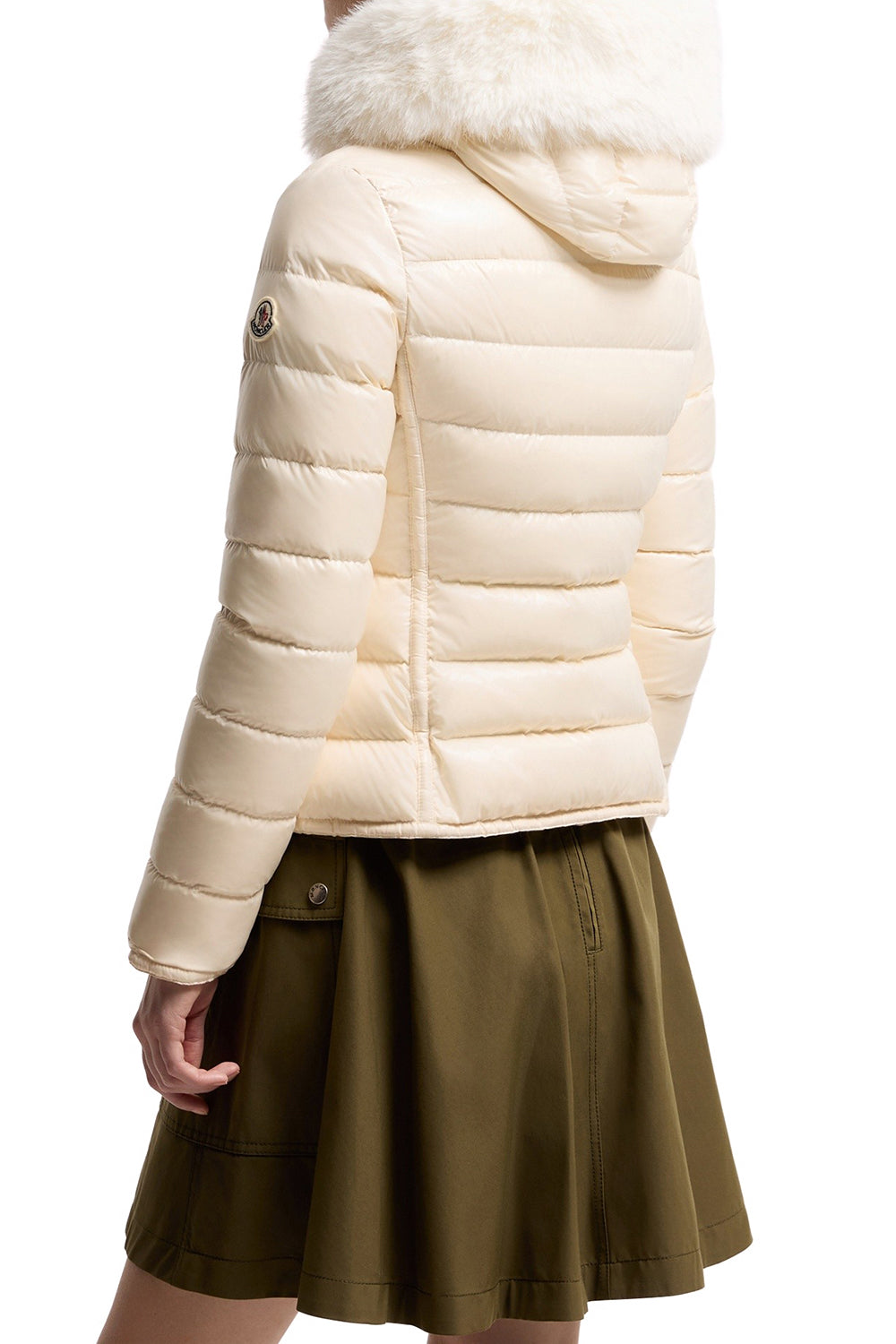 MONCLER Piumino corto Badyeffe con cappuccio