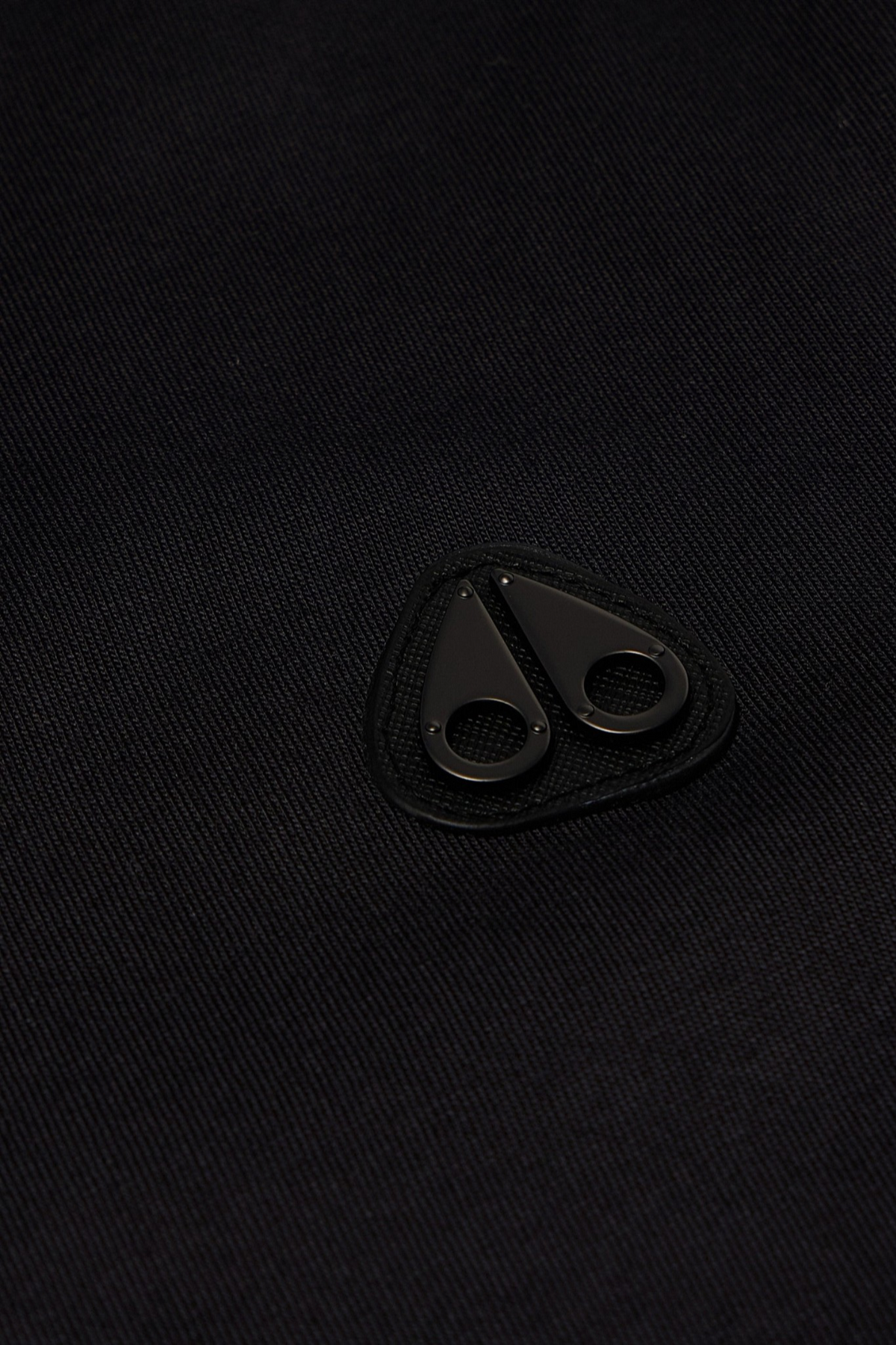MOOSE KNUCKLES CRESCENT T-SHIRT – BLACK