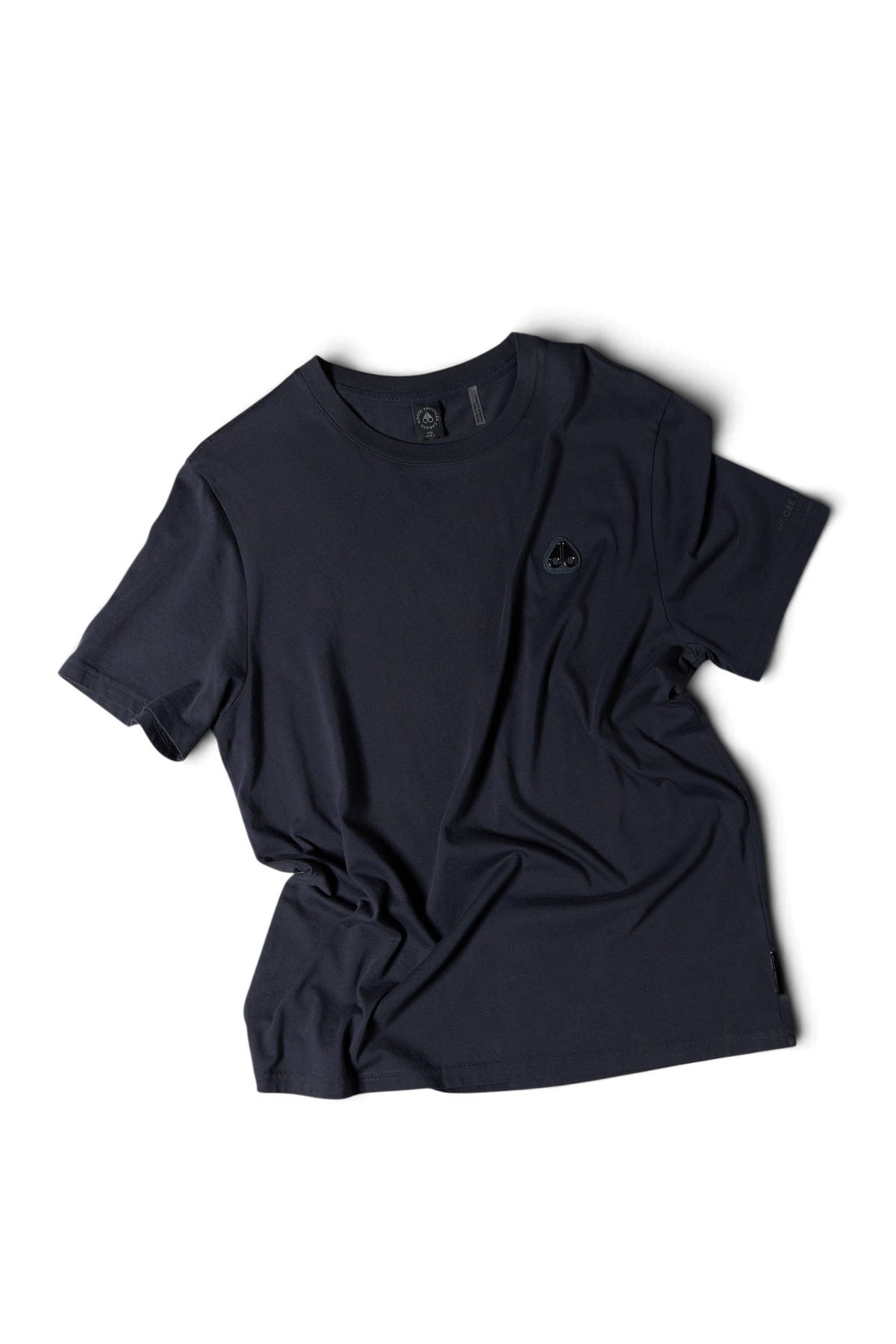 MOOSE KNUCKLES CRESCENT T-SHIRT – NAVY