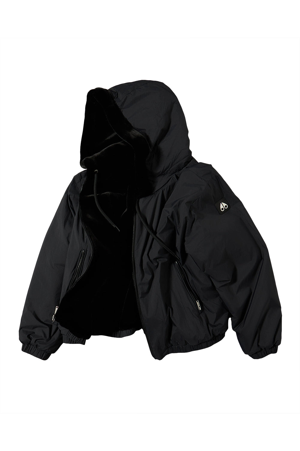 MOOSE KNUCKLES EATON BUNNY REVERSIBLE HOODIE