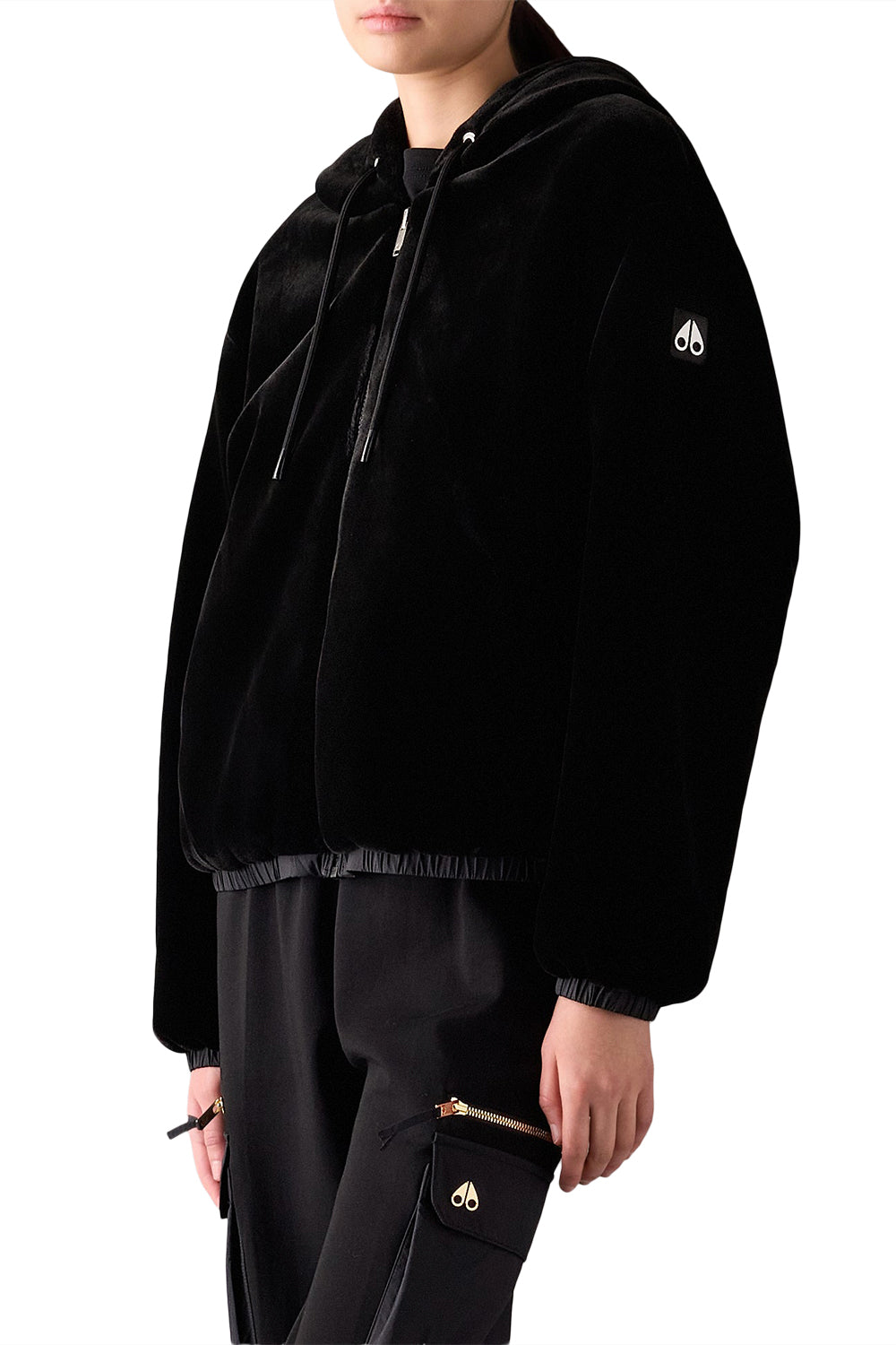 MOOSE KNUCKLES EATON BUNNY REVERSIBLE HOODIE