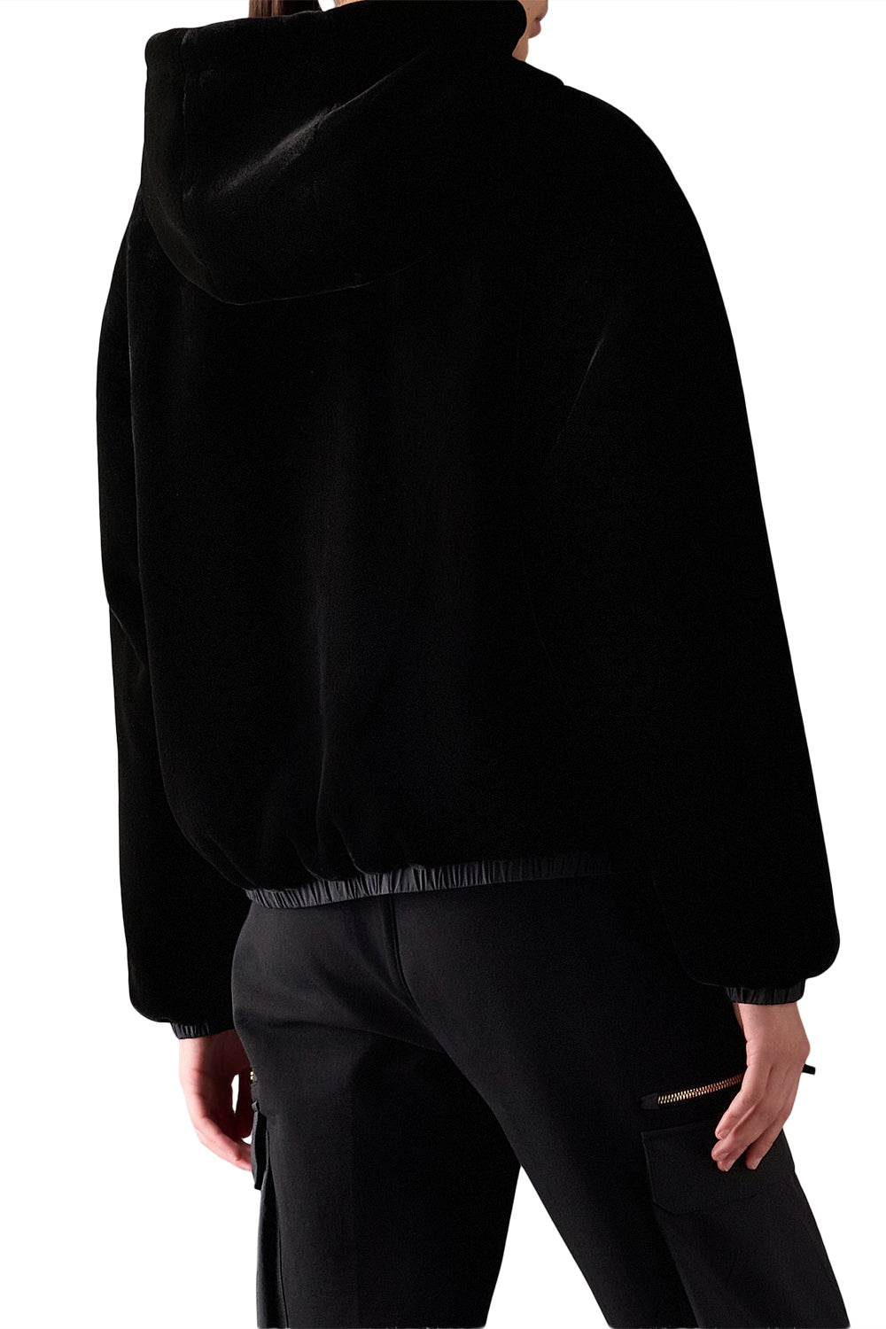 MOOSE KNUCKLES EATON BUNNY REVERSIBLE HOODIE