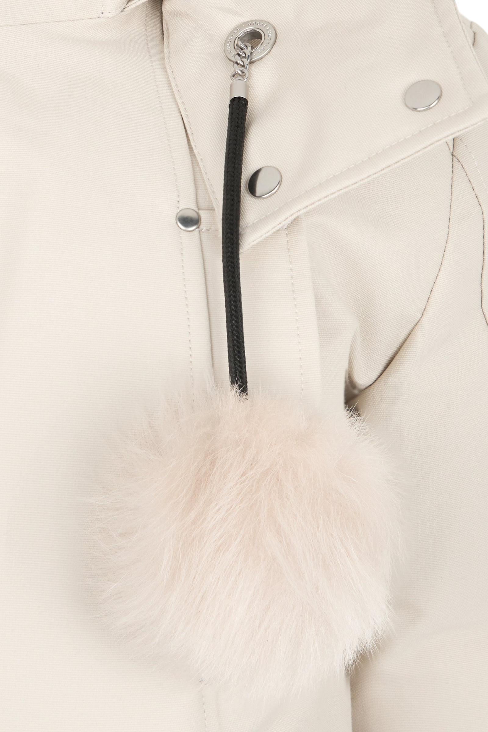 MOOSE KNUCKLES ORIGINAL DEBBIE SHEARLING TRIM BOMBER JACKET