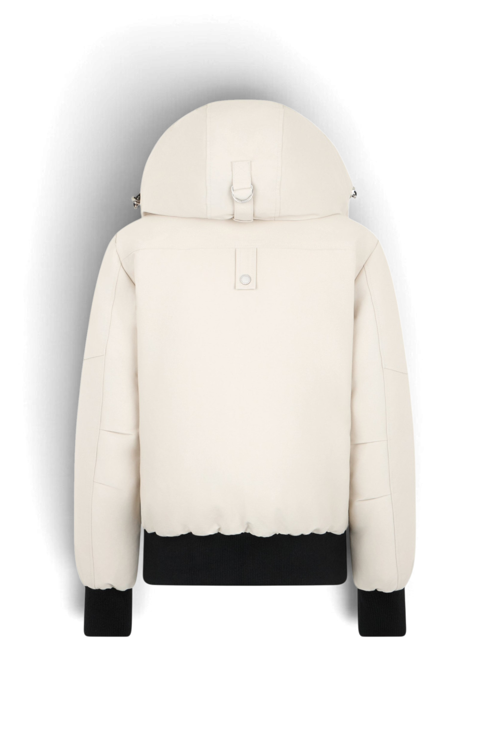 MOOSE KNUCKLES ORIGINAL DEBBIE SHEARLING TRIM BOMBER JACKET