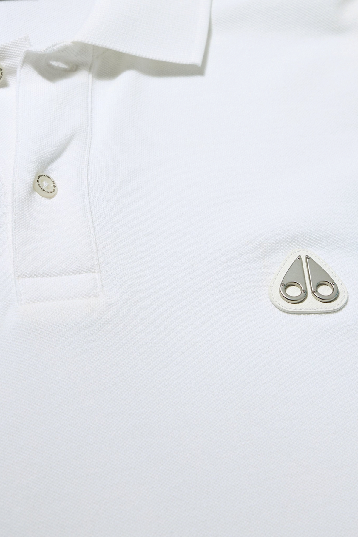 MOOSE KNUCKLES EVERETT POLO – WHITE