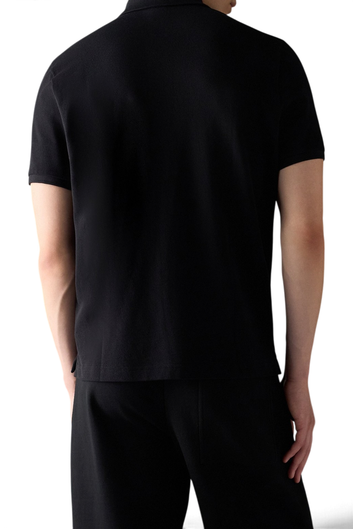 MOOSE KNUCKLES EVERETT POLO – BLACK