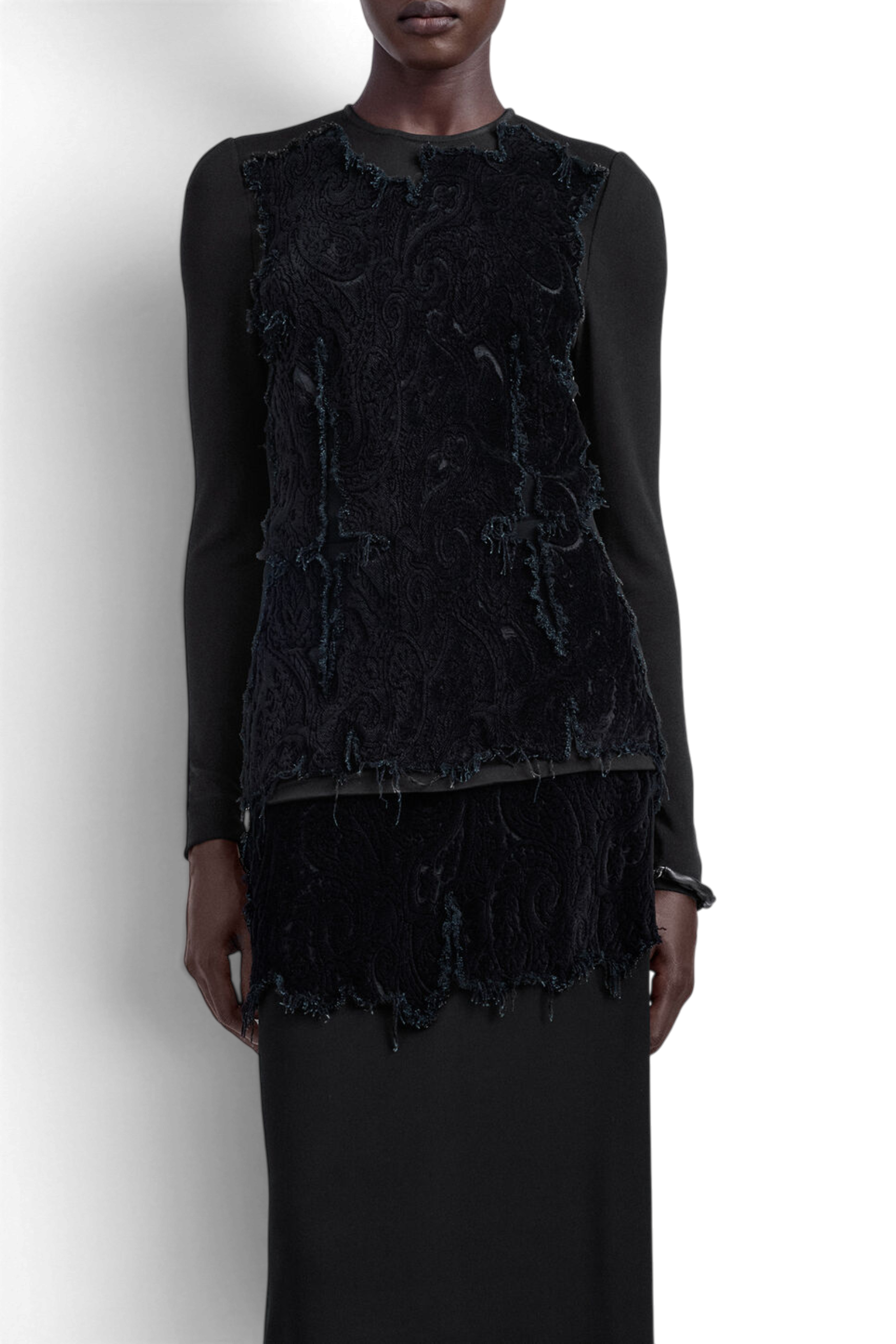 MAISON MARGIELA Camicie e top BLACK