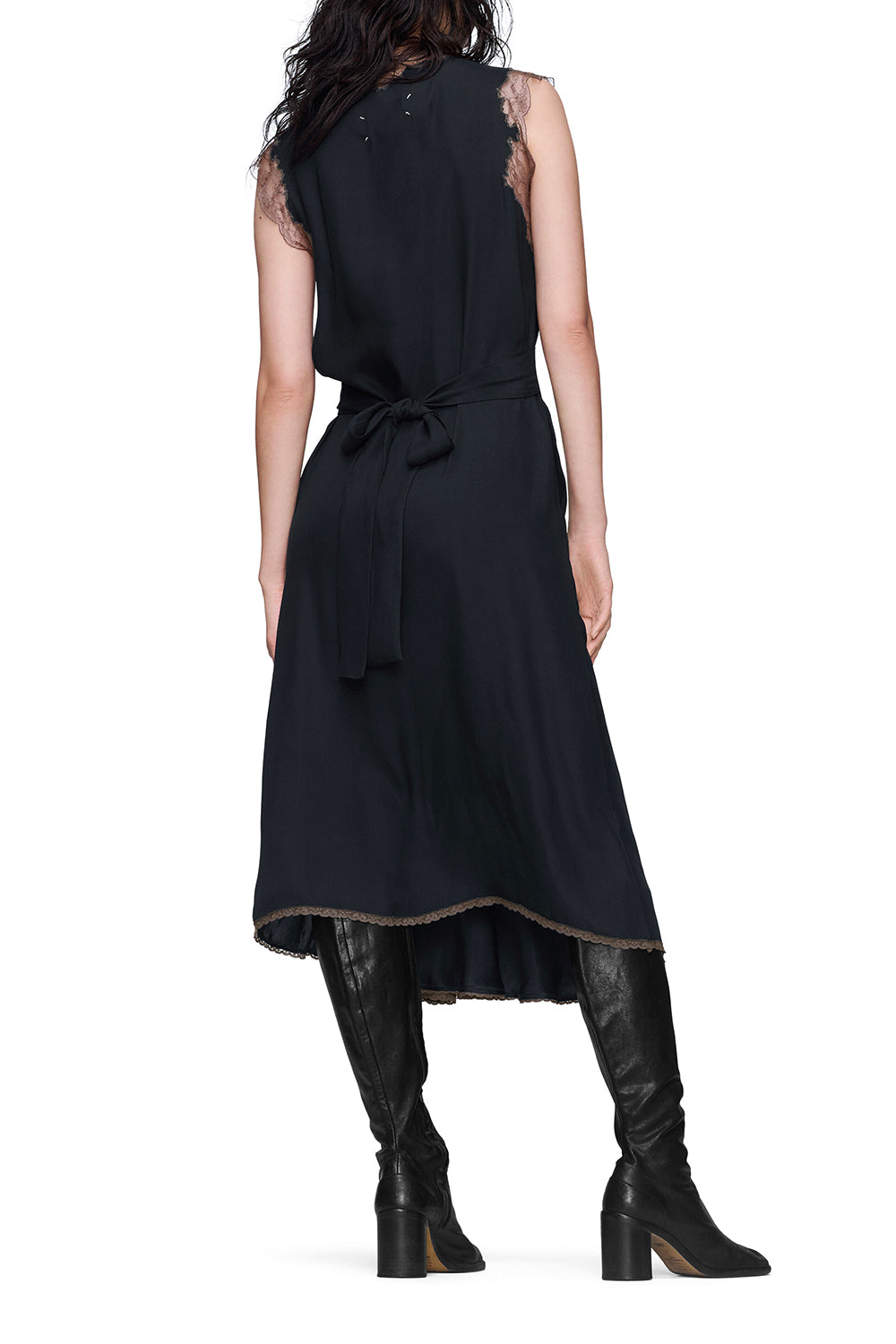 MAISON MARGIELA Abito midi in seta