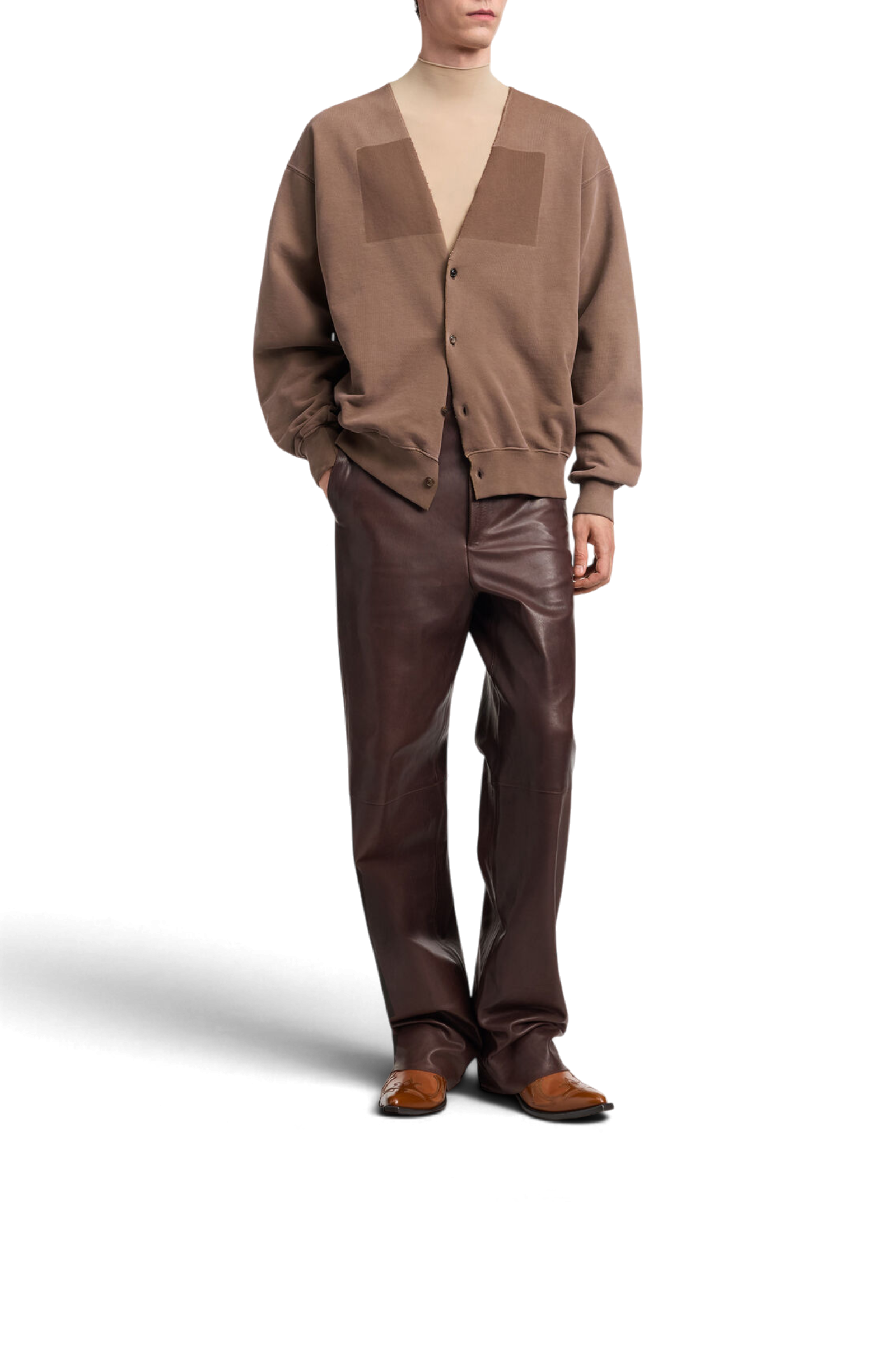MAISON MARGIELA Camicie e top Mocha