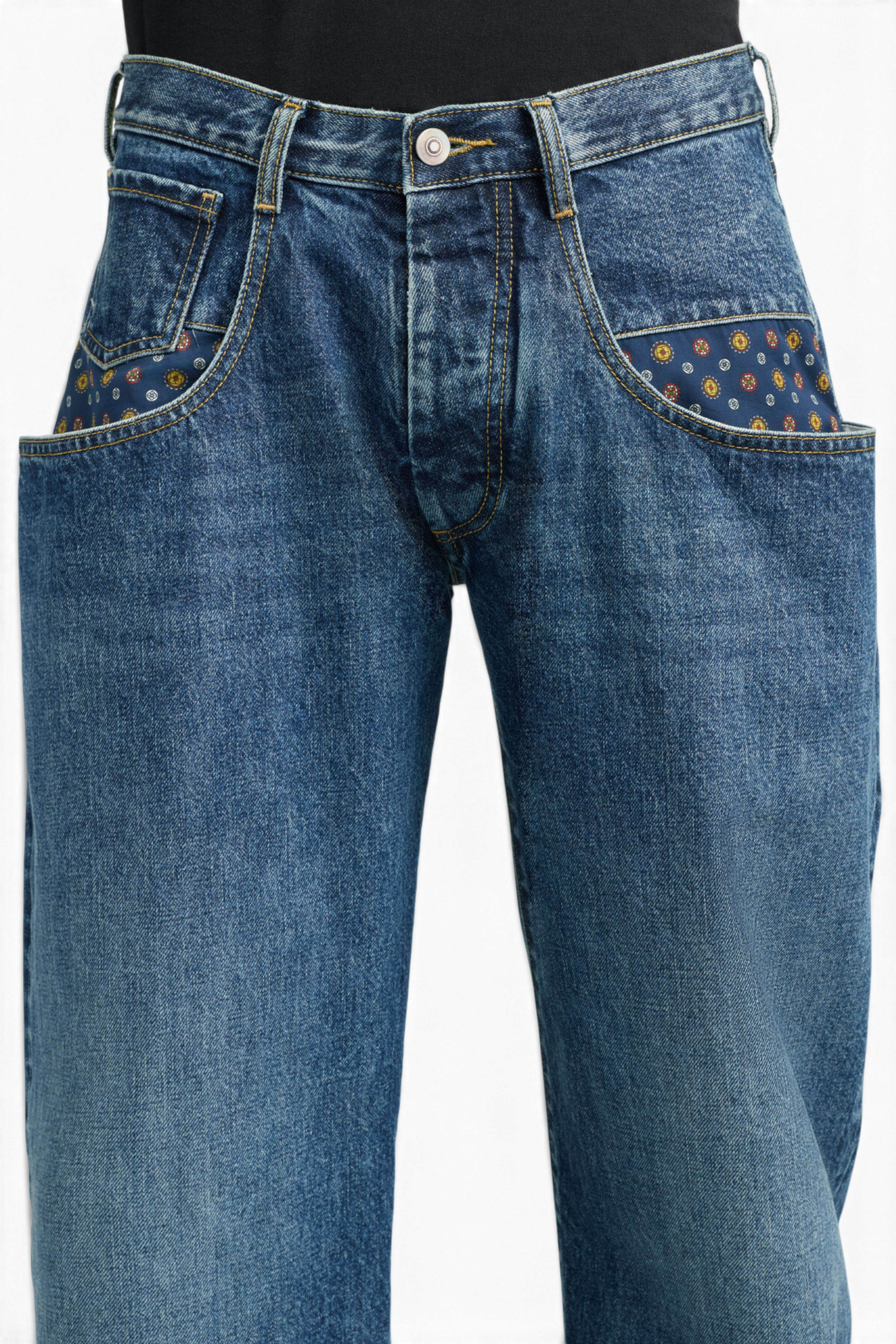 MAISON MARGIELA Jeans In Denim Stone Bleached