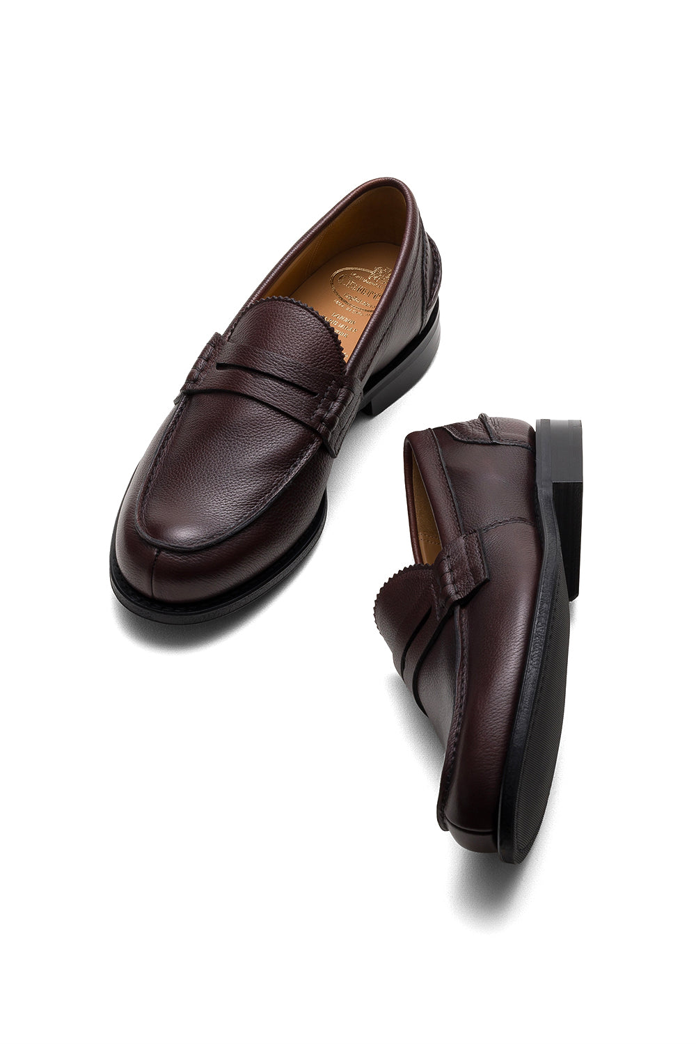 CHURCH'S Grain Calfskin Loafer