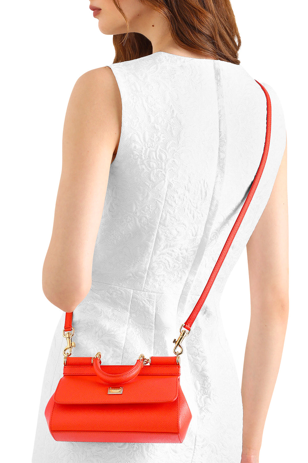 DOLCE & GABBANA Sicily mini 小牛皮手提包