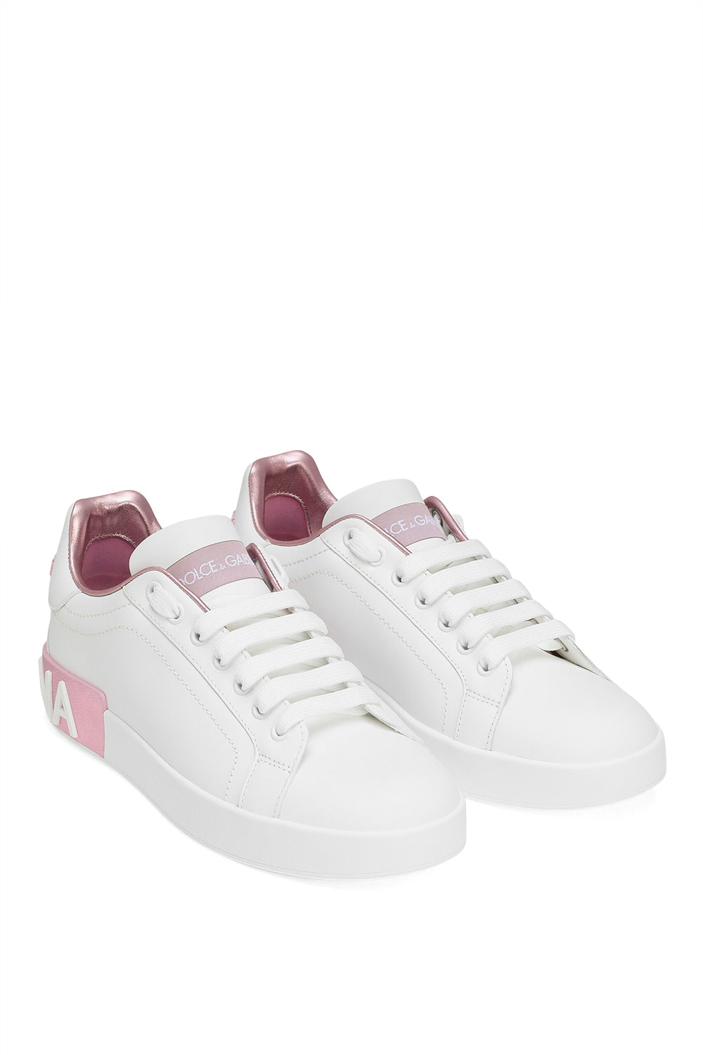 DOLCE & GABBANA Portofino Sneakers in calfskin