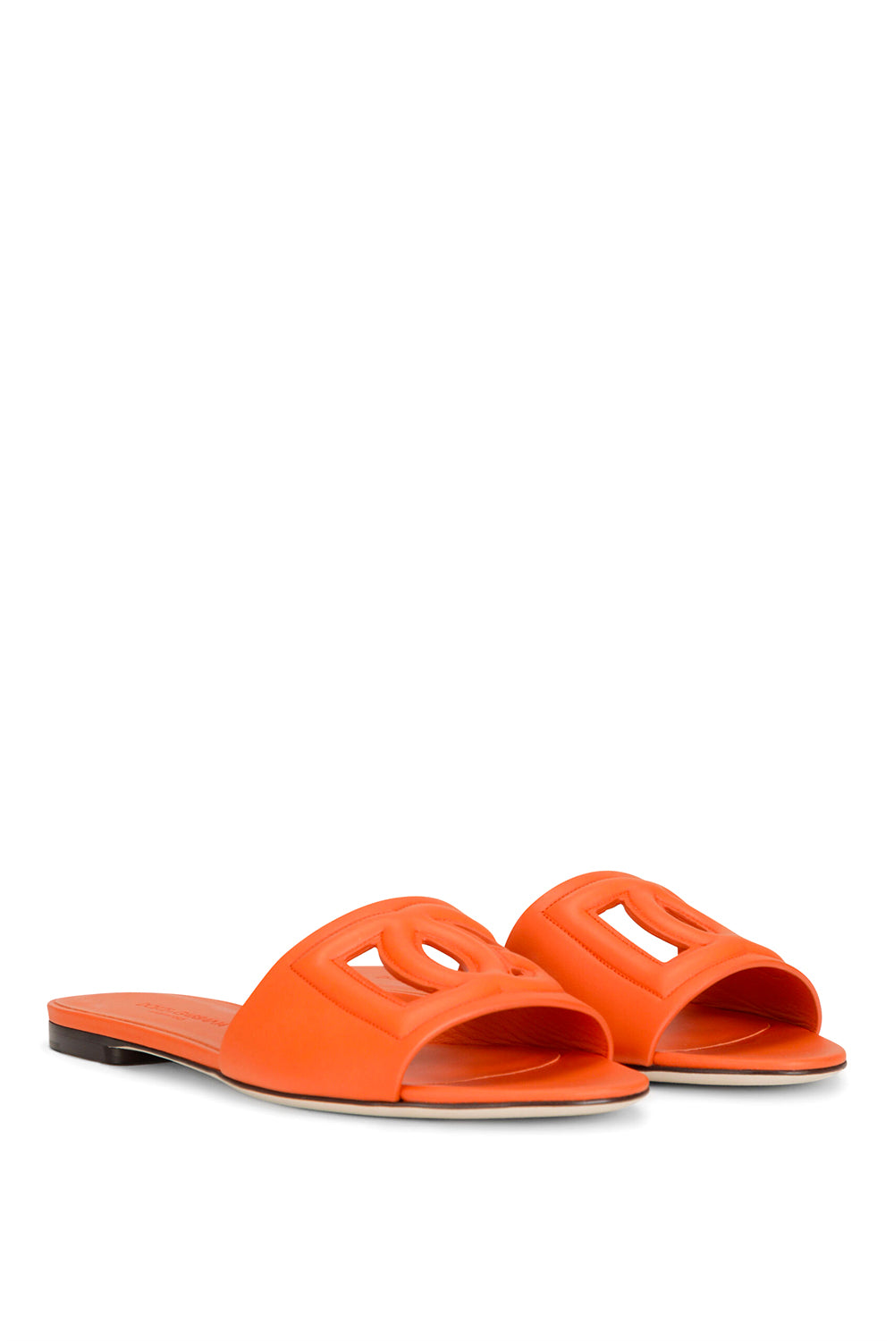 DOLCE & GABBANA Slide in pelle di vitello