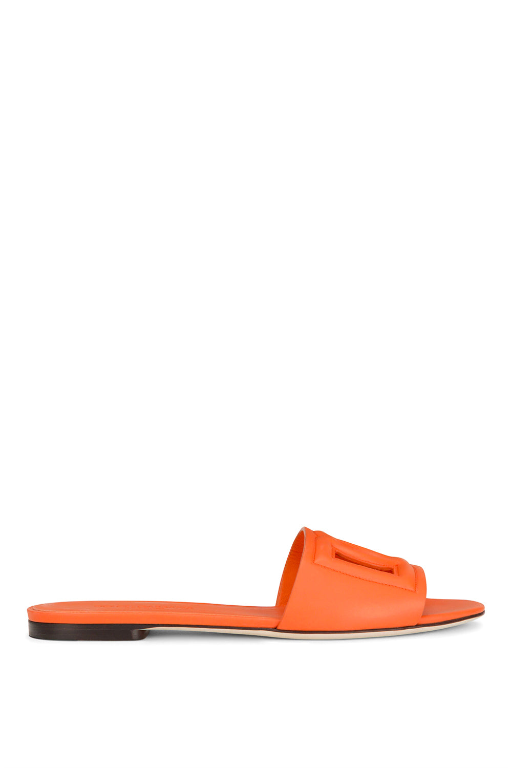 DOLCE & GABBANA Slide in pelle di vitello