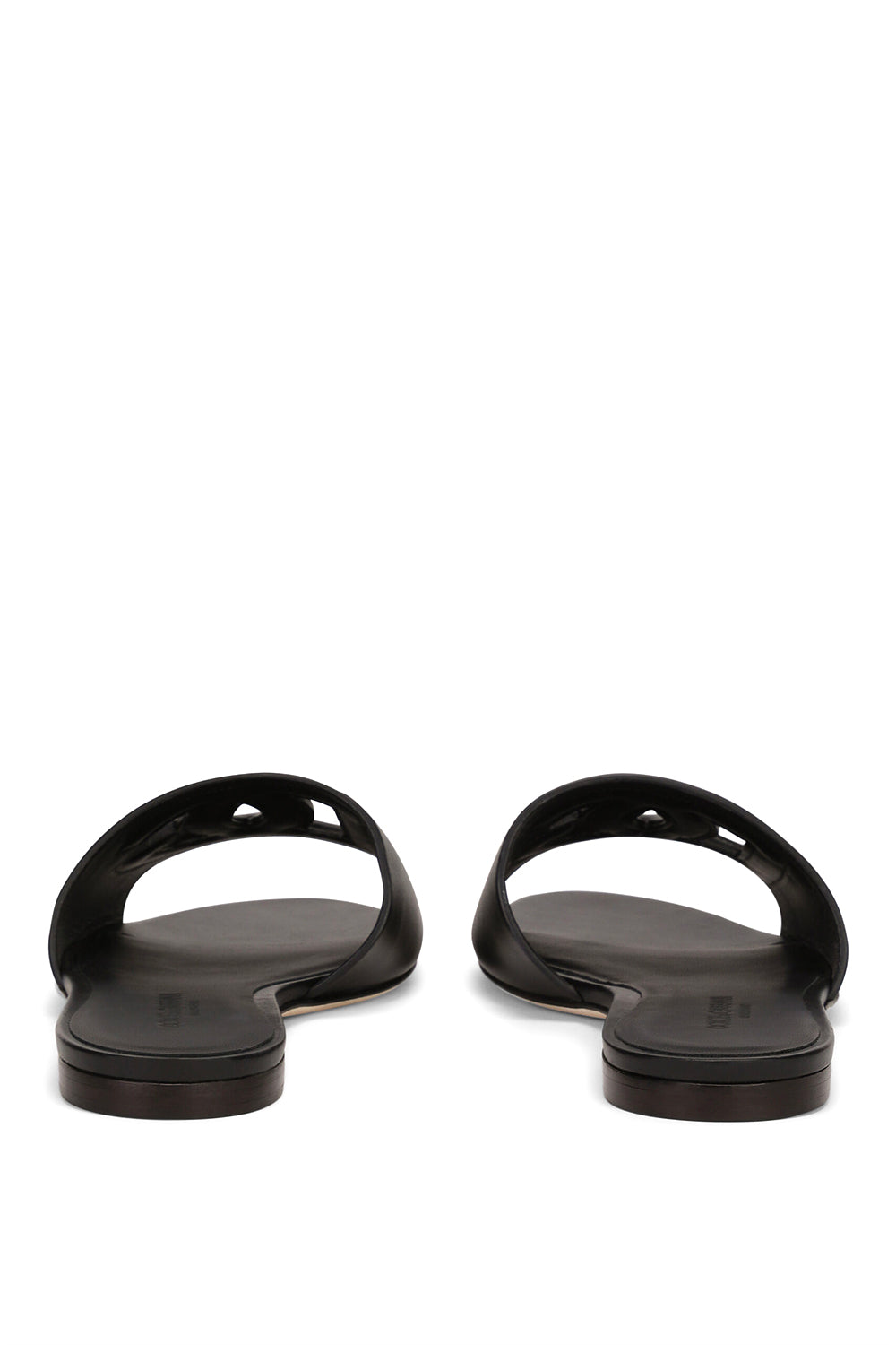 DOLCE & GABBANA Pantoletten aus Kalbsleder