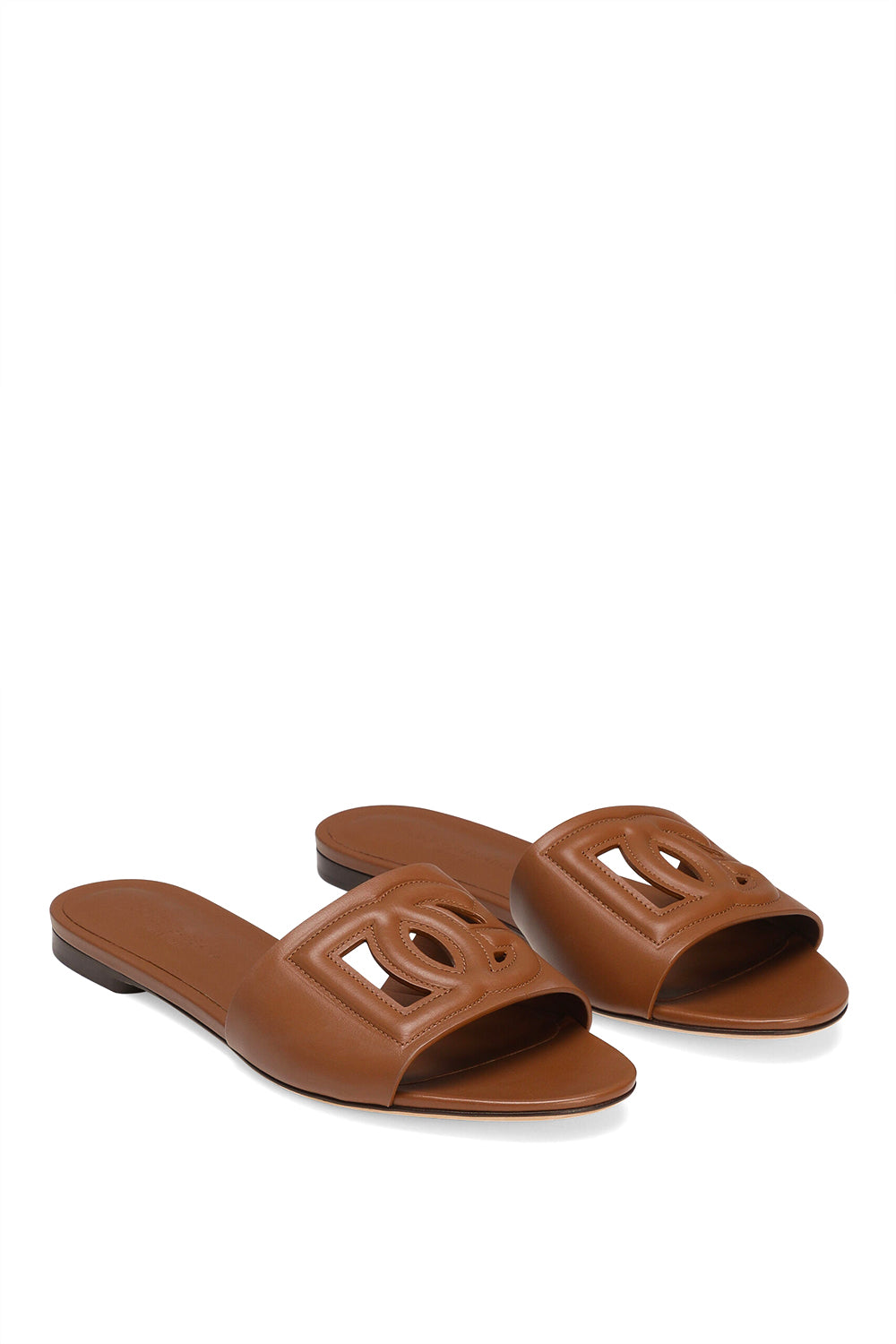 DOLCE & GABBANA Slide in pelle di vitello