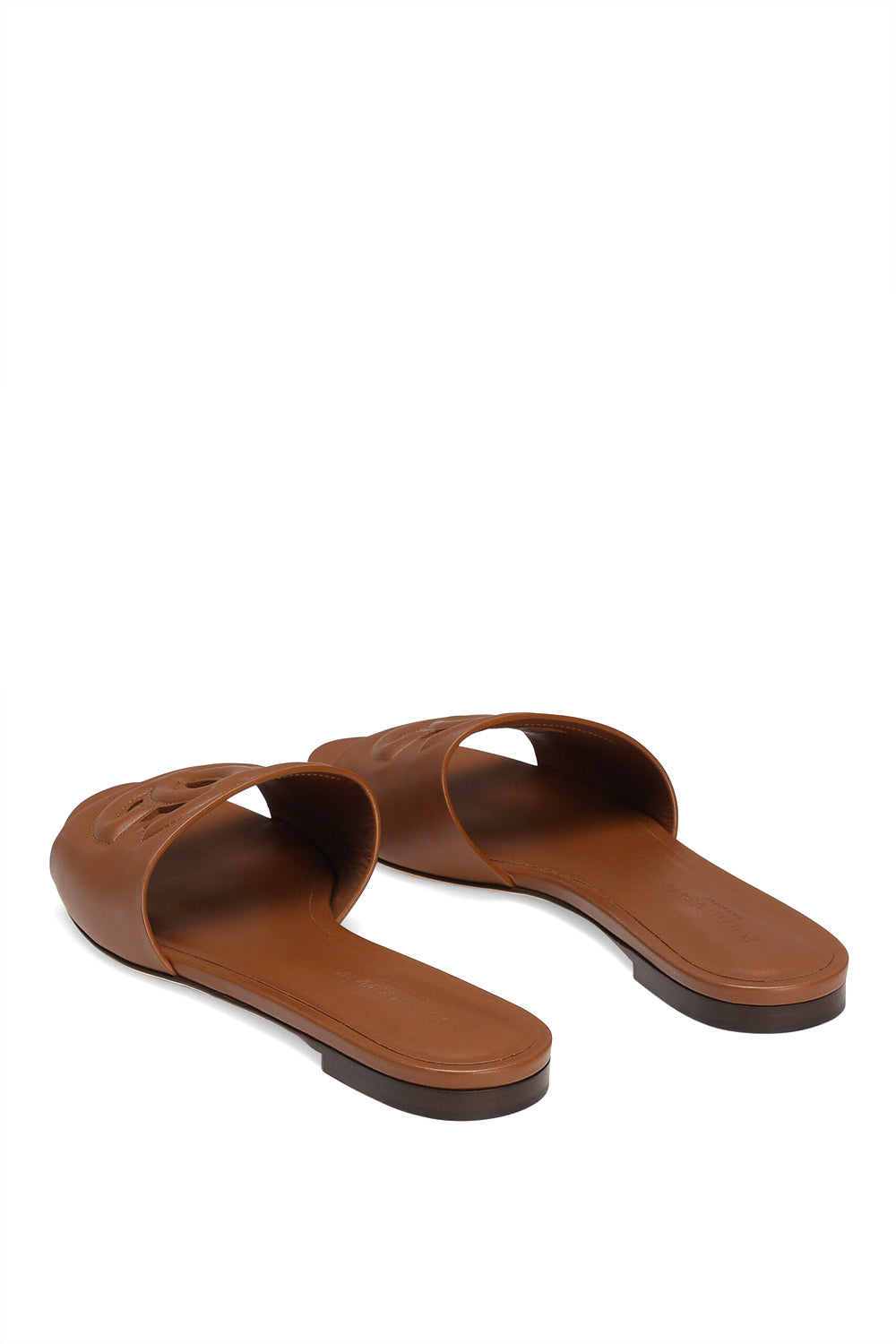 DOLCE & GABBANA Pantoletten aus Kalbsleder