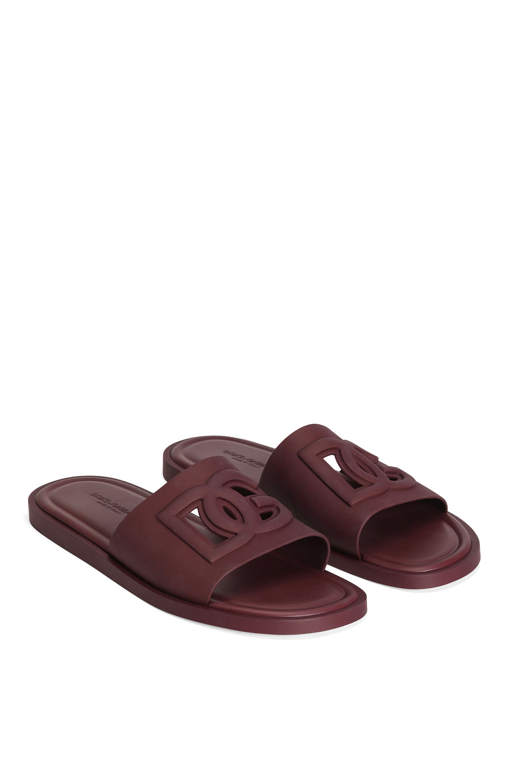 DOLCE & GABBANA Rubber Beach Slides
