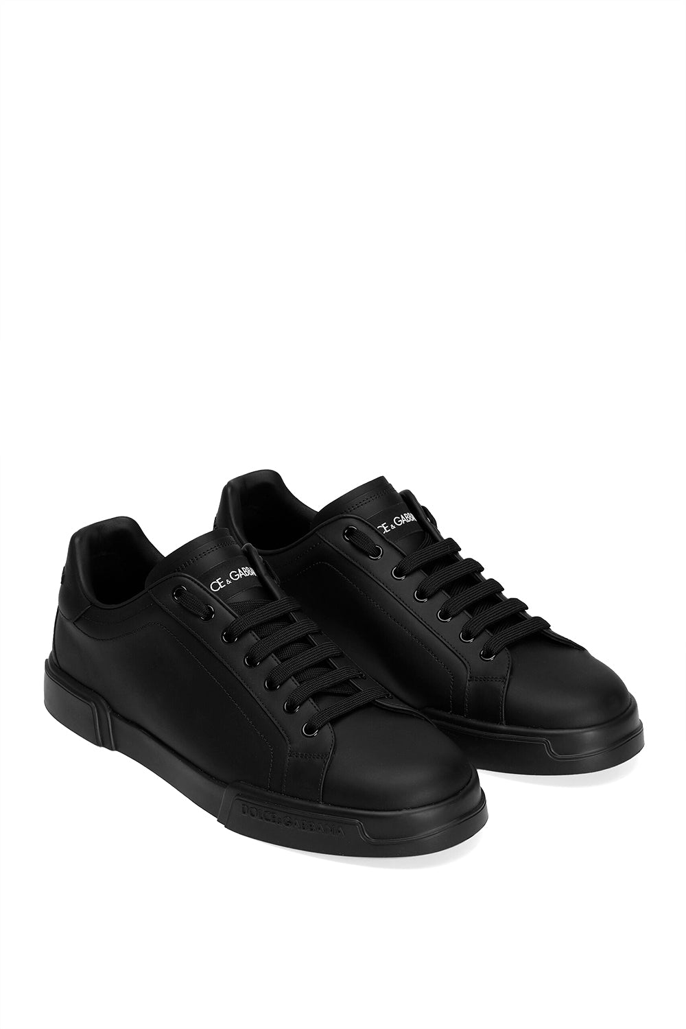 DOLCE & GABBANA Portofino Light Sneakers in Calfskin
