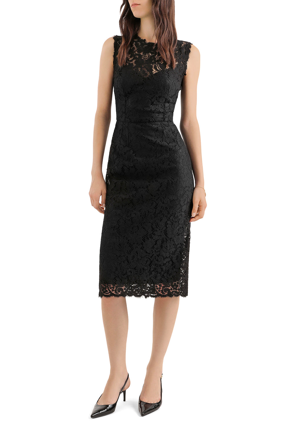 DOLCE & GABBANA Abito in pizzo cordonetto