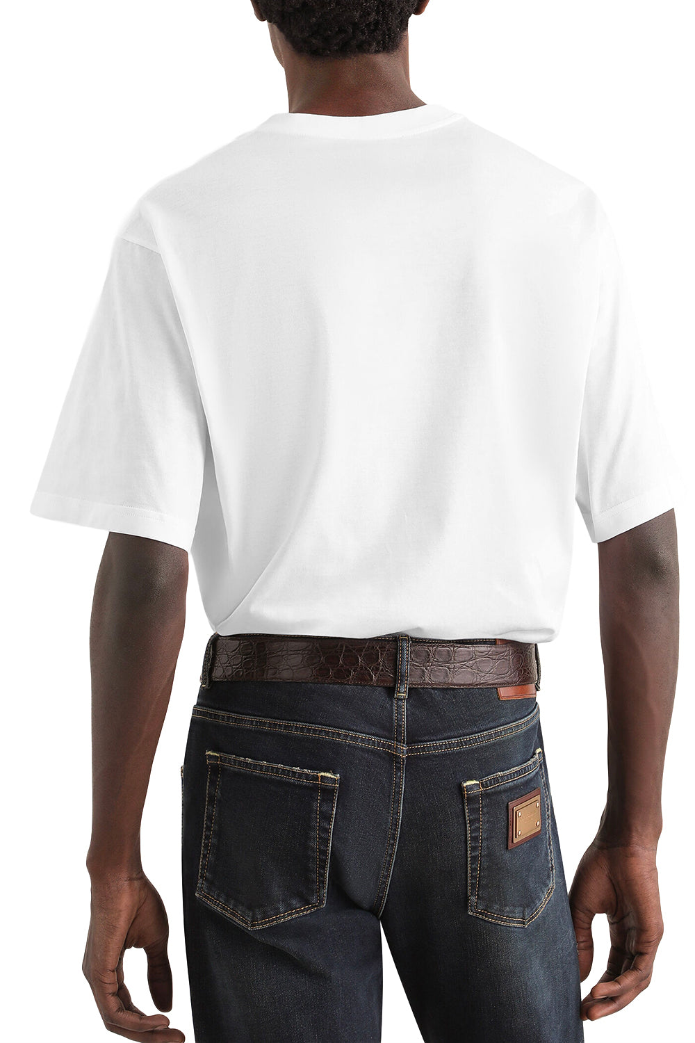 DOLCE & GABBANA Cotton T-shirt with Patch