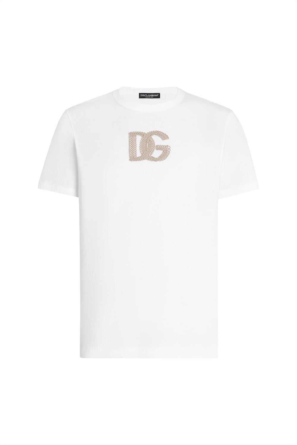 DOLCE & GABBANA T-shirt in cotone con patch