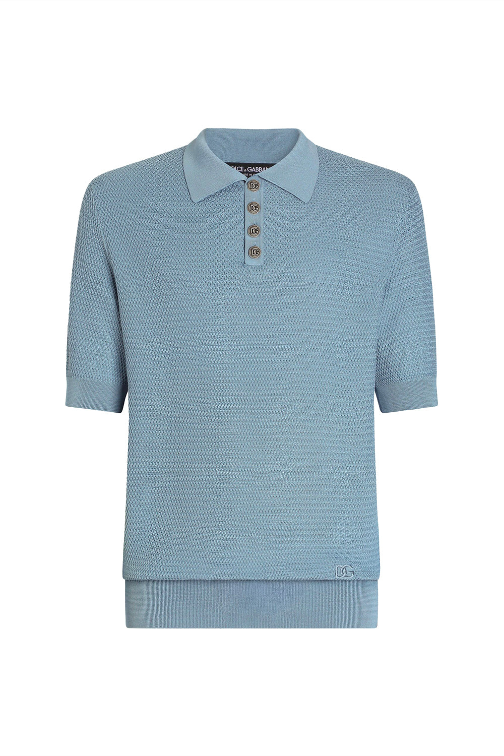 DOLCE & GABBANA Polo in seta