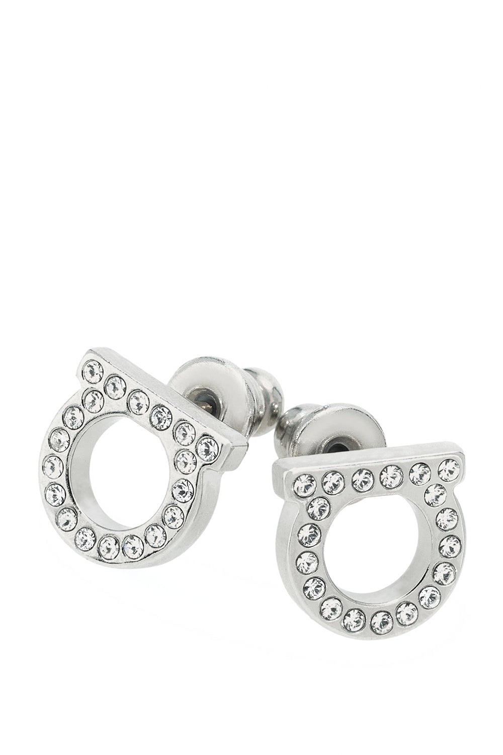 FERRAGAMO Ohrringe „Gancini Crystals“ (S)