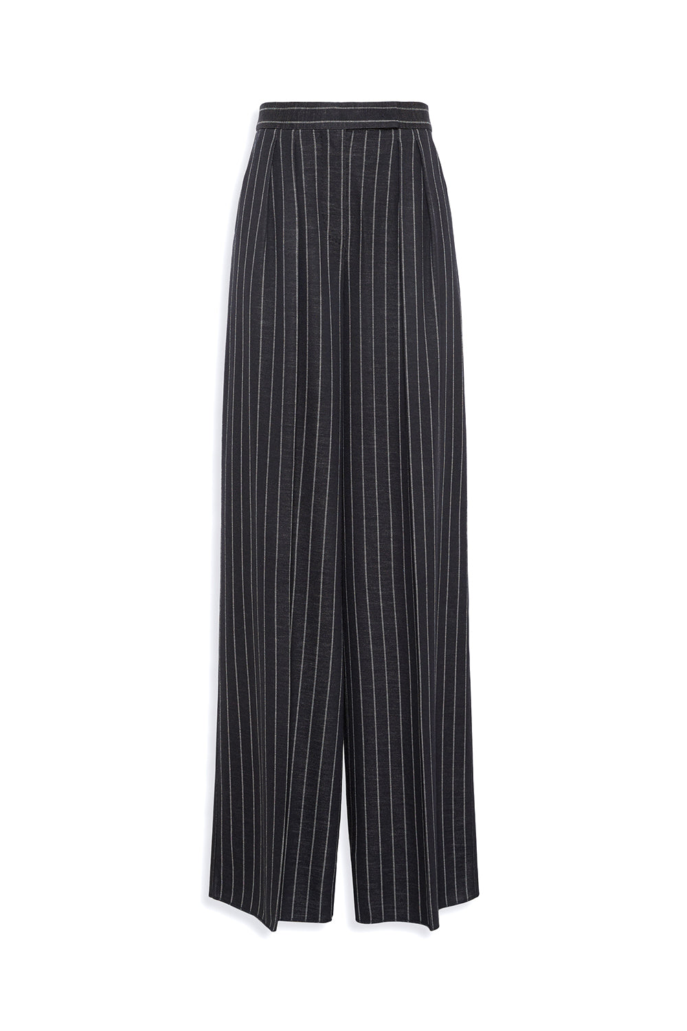 MAX MARA Pantalone in jersey gessato "MXMRIO"