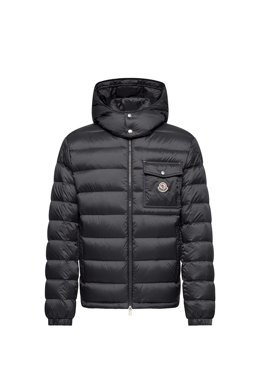 MONCLER Piumino corto Verith con cappuccio