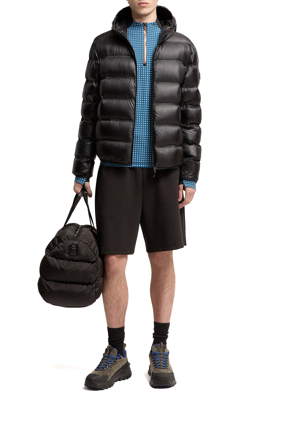 MONCLER Piumino con cappuccio Guadiana
