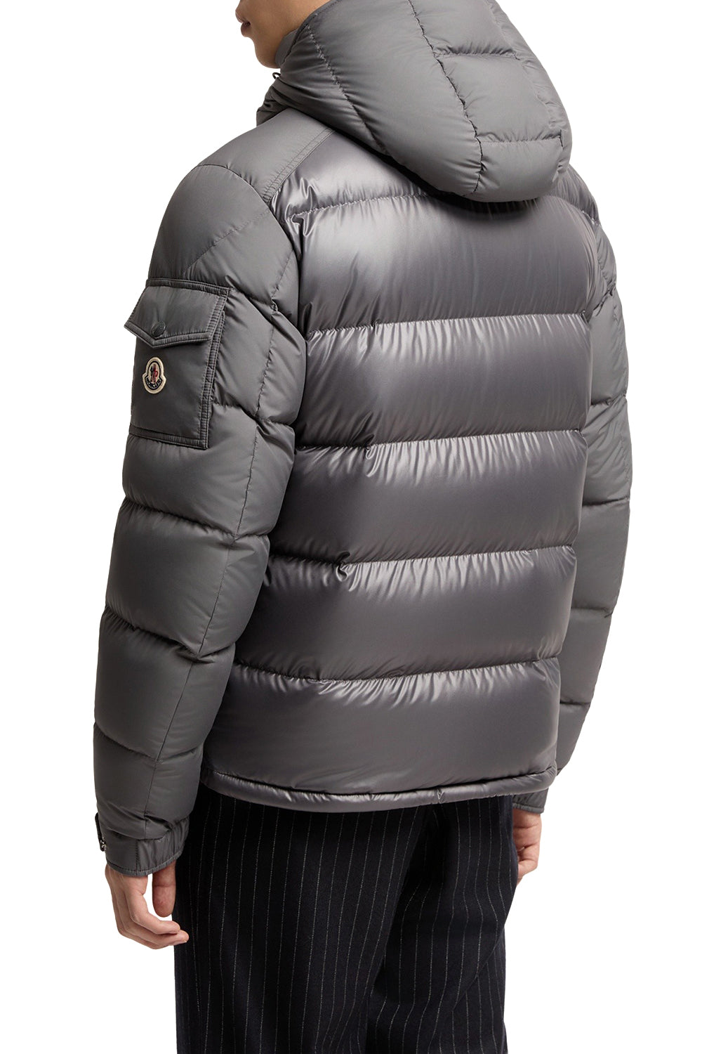 MONCLER Kurze Daunenjacke „Moncler Maya“ mit Kapuze