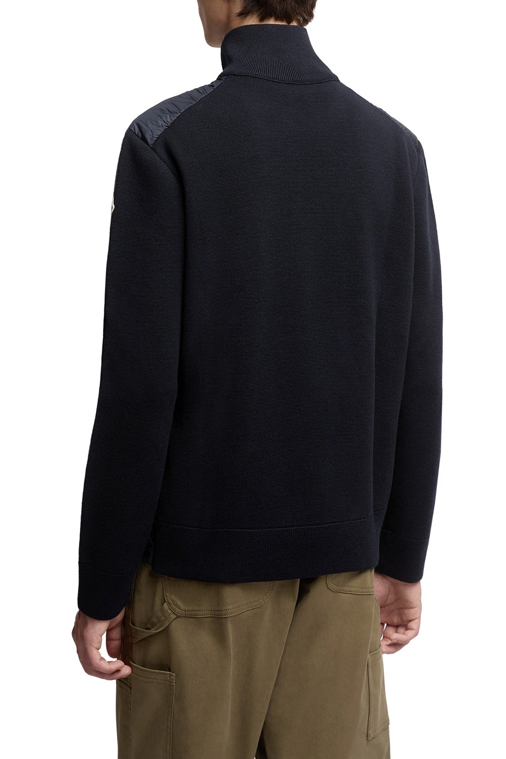 MONCLER 带拉链填充开衫