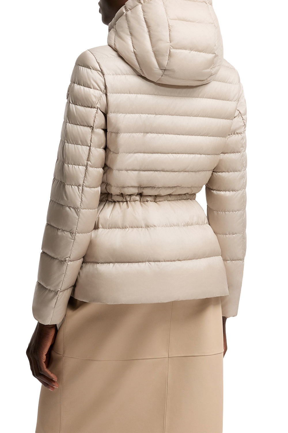 MONCLER Piumino corto Raies con cappuccio