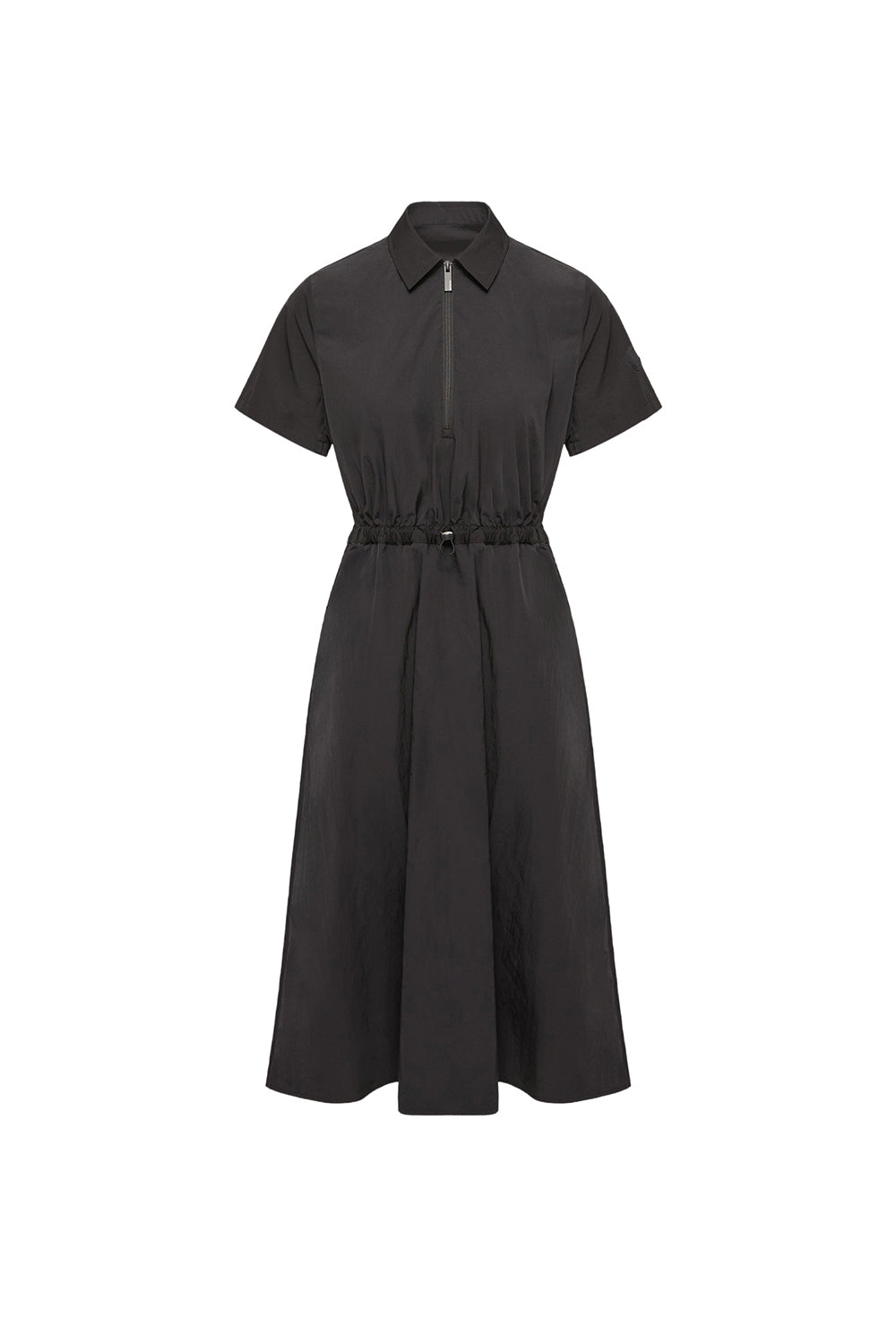 MONCLER Chemisier midi plissettato