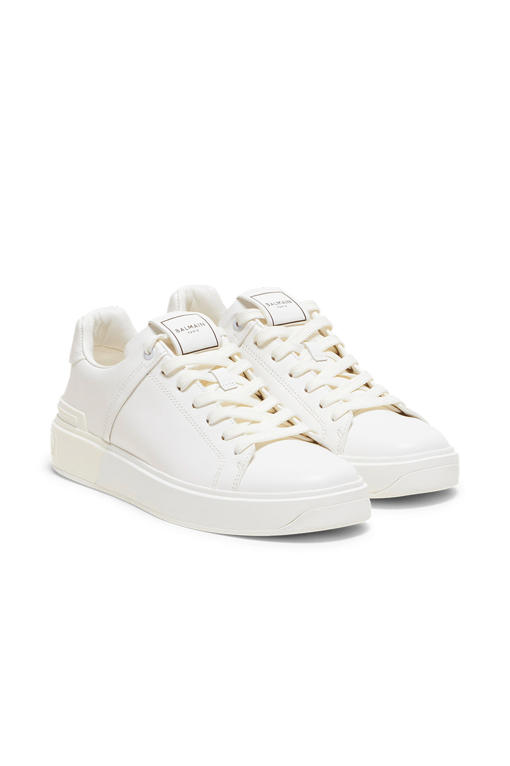 BALMAIN 송아지 가죽 B-Court 스니커즈