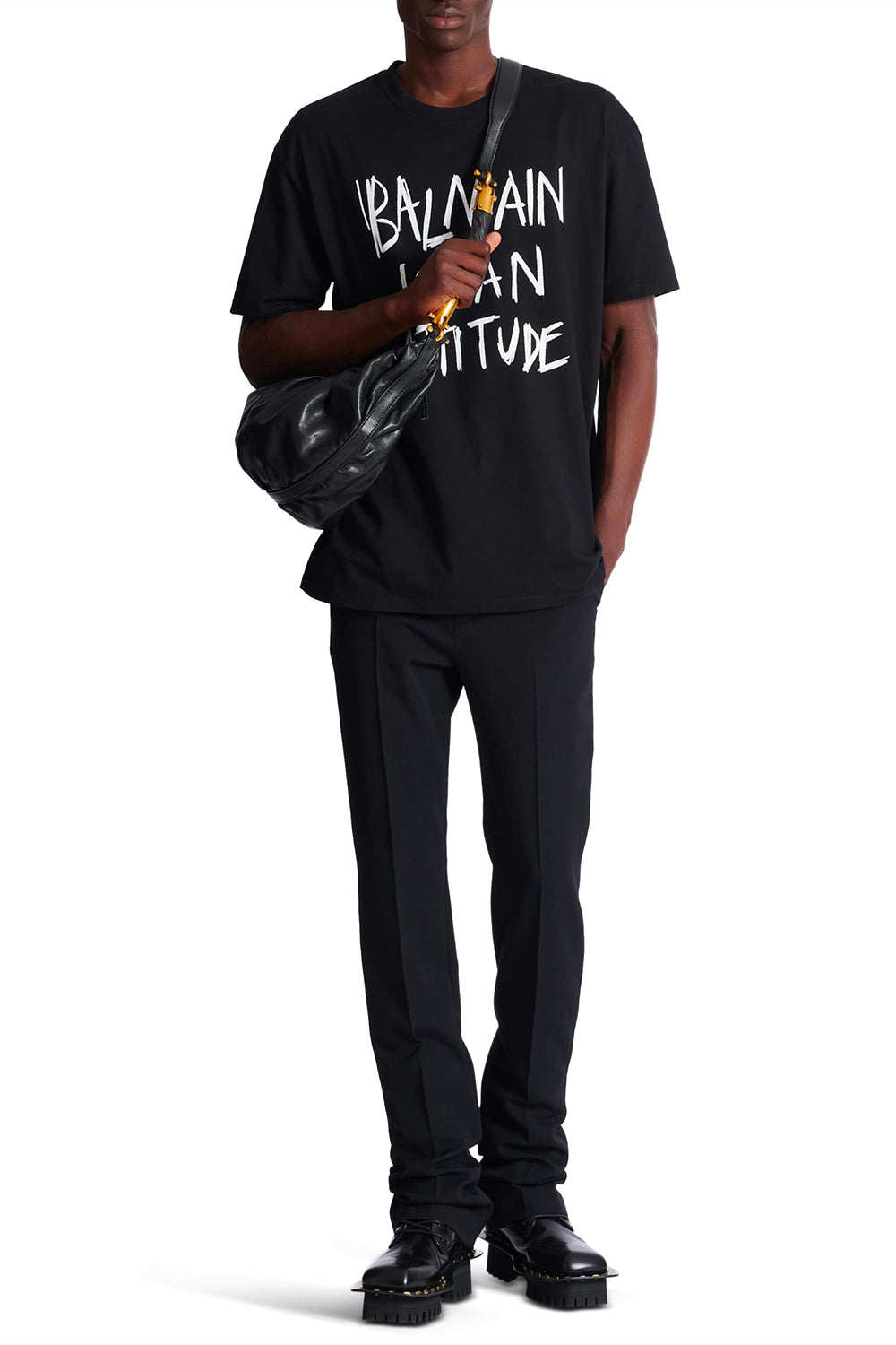 BALMAIN T-shirt con stampa