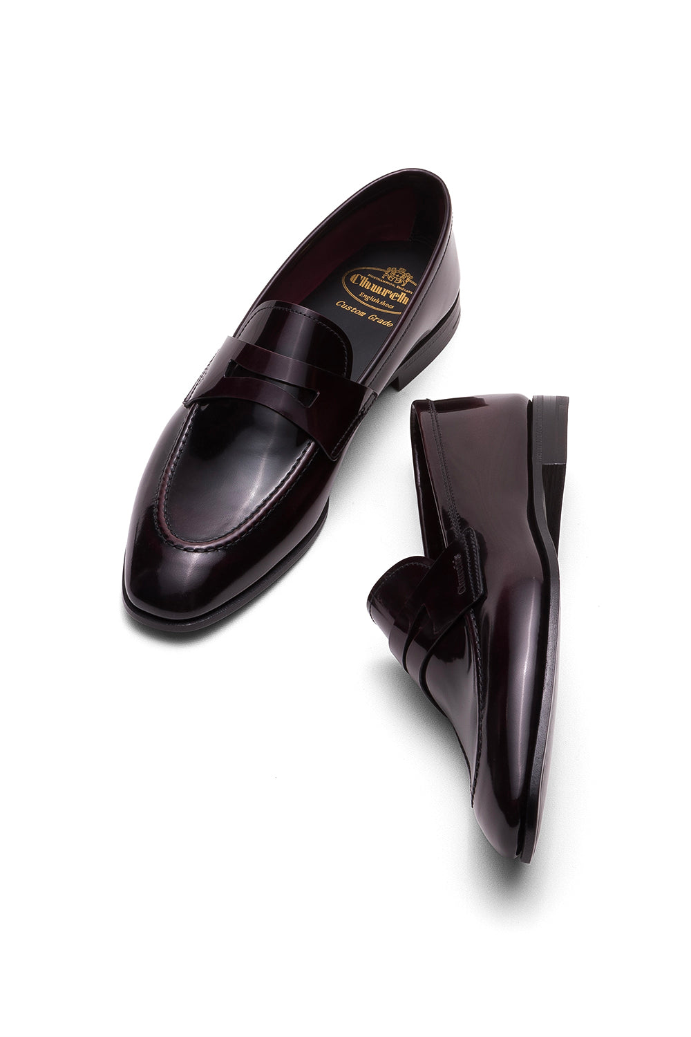 CHURCH'S Maesteg - Fumé Patent Leather Loafer